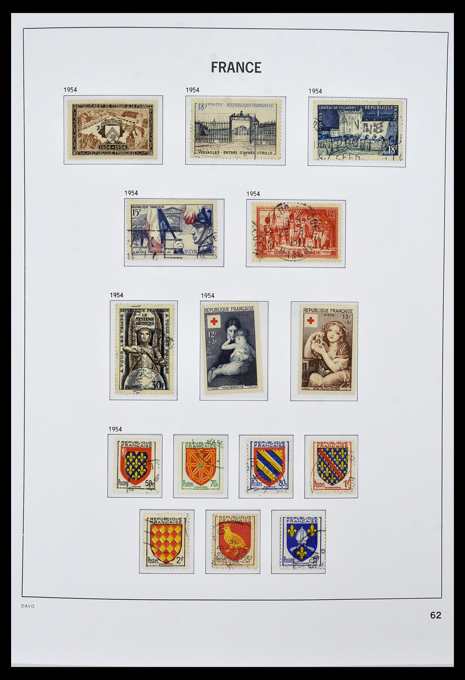 34047 073 - Postzegelverzameling 34047 Frankrijk 1853-2020(!)