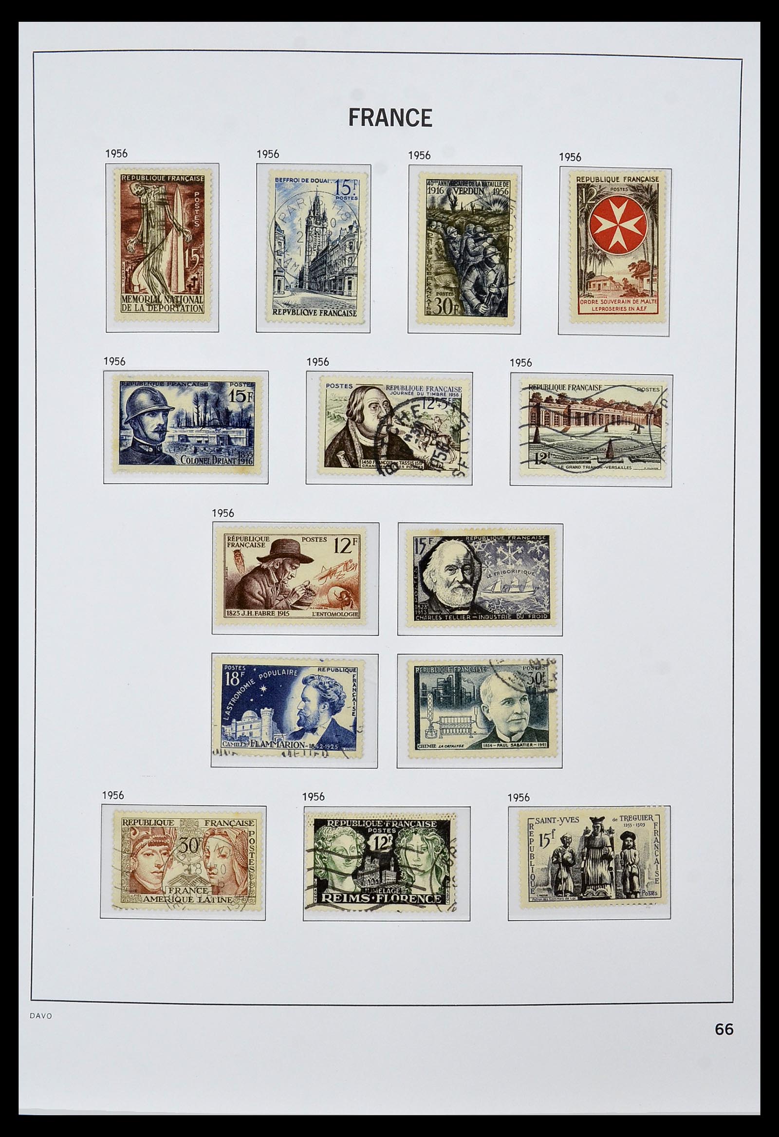 34047 077 - Postzegelverzameling 34047 Frankrijk 1853-2020(!)