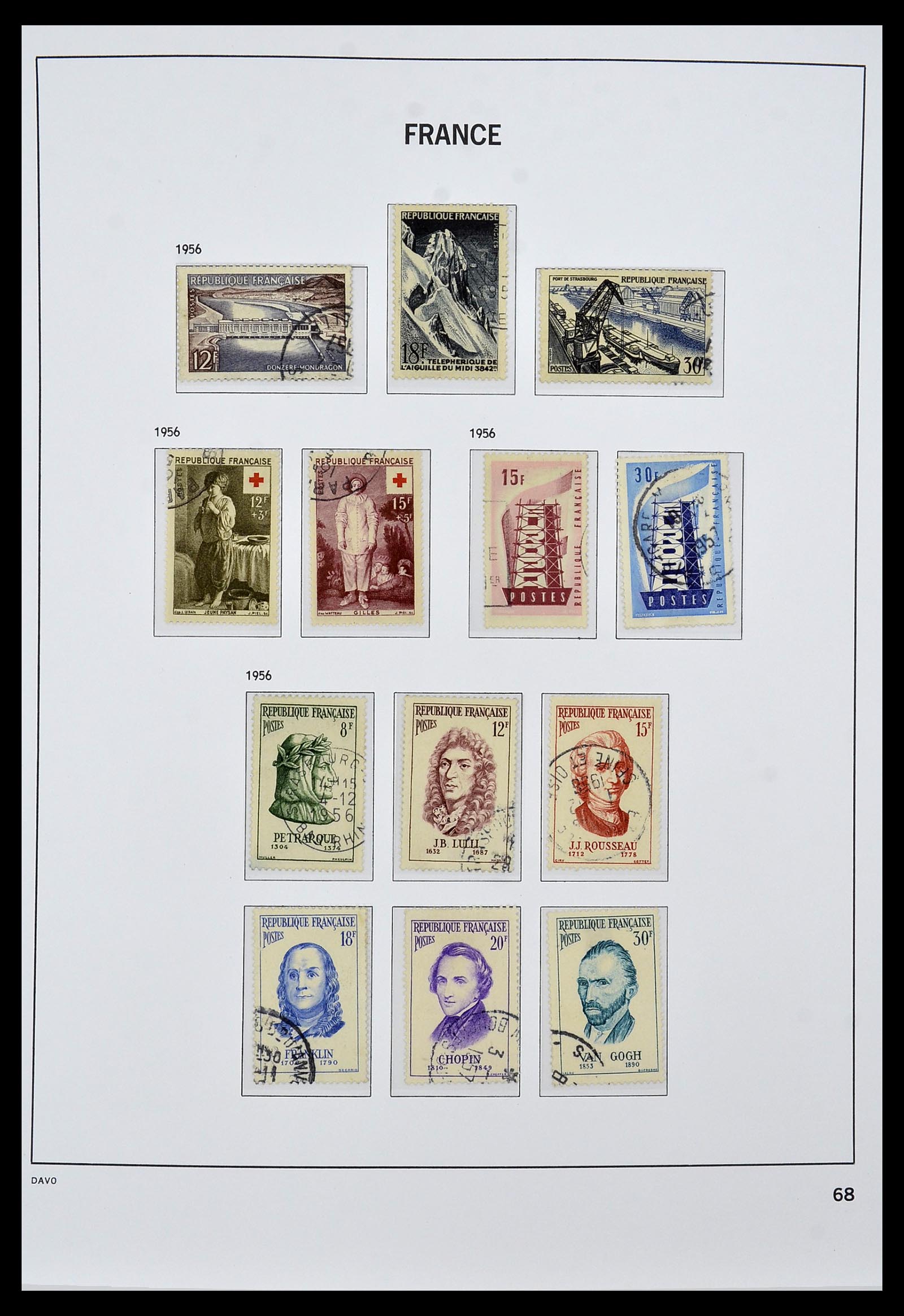 34047 079 - Postzegelverzameling 34047 Frankrijk 1853-2020(!)
