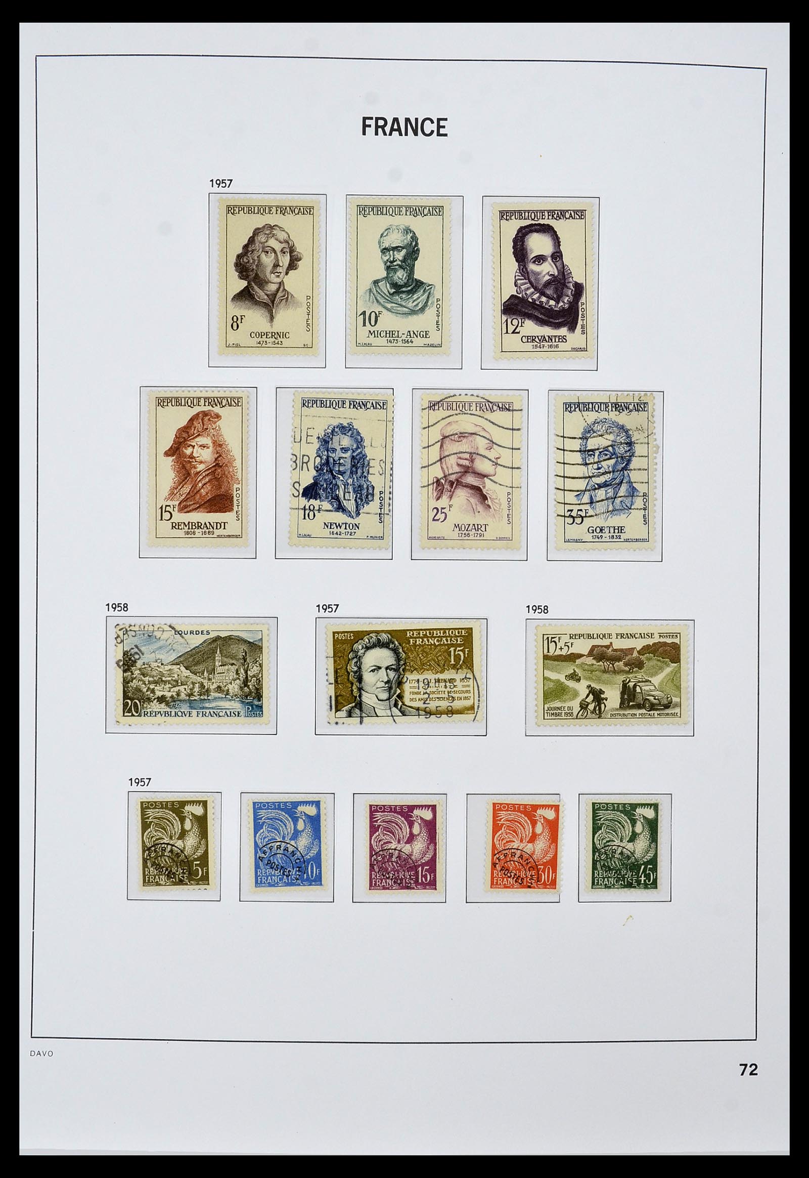 34047 083 - Postzegelverzameling 34047 Frankrijk 1853-2020(!)