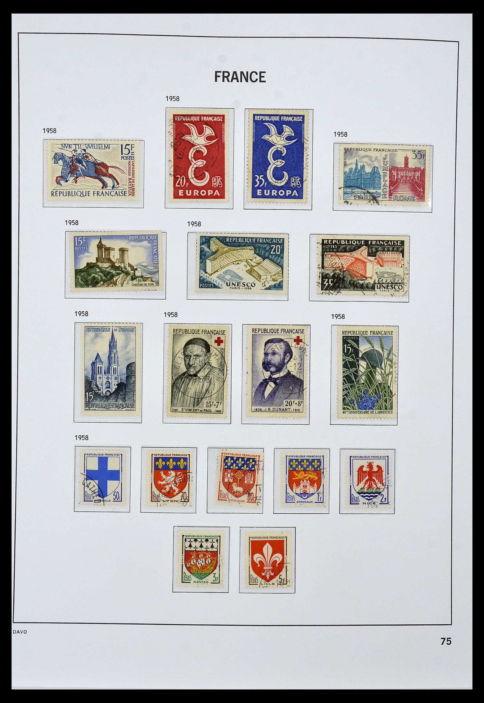 34047 086 - Postzegelverzameling 34047 Frankrijk 1853-2020(!)