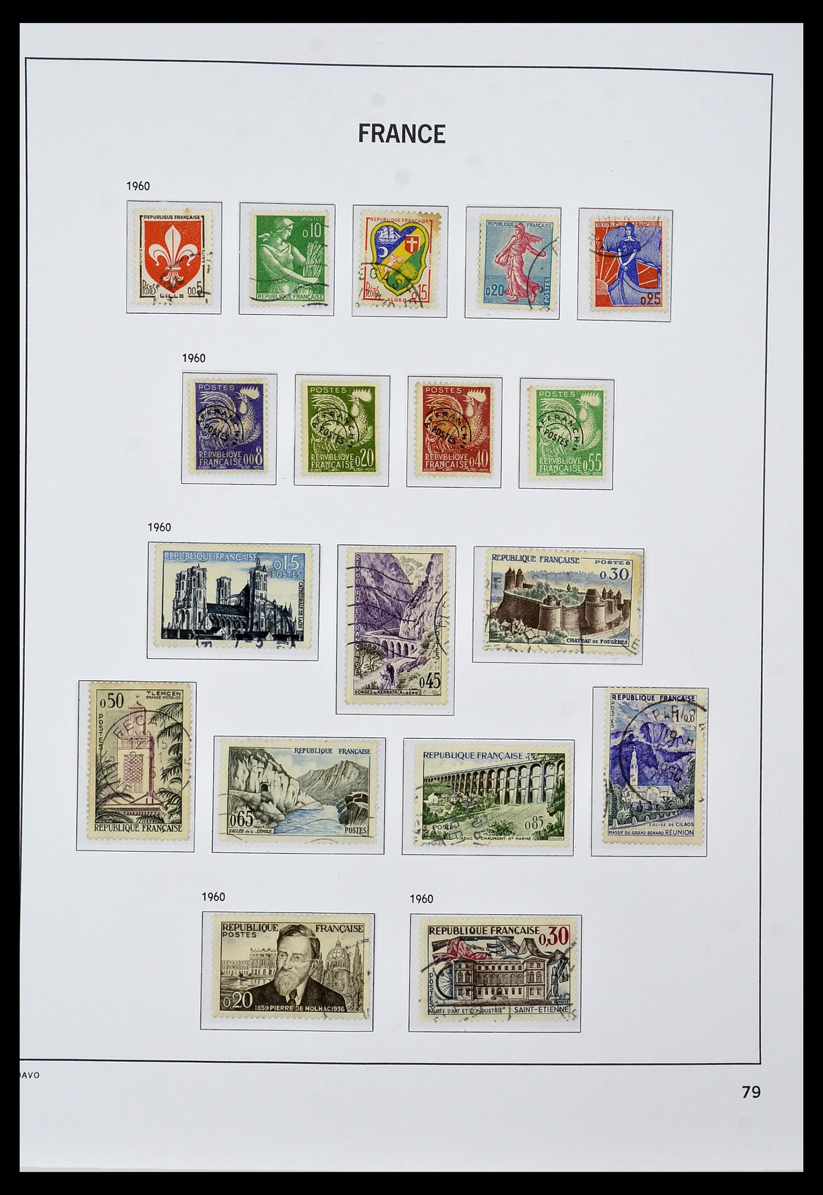 34047 090 - Postzegelverzameling 34047 Frankrijk 1853-2020(!)