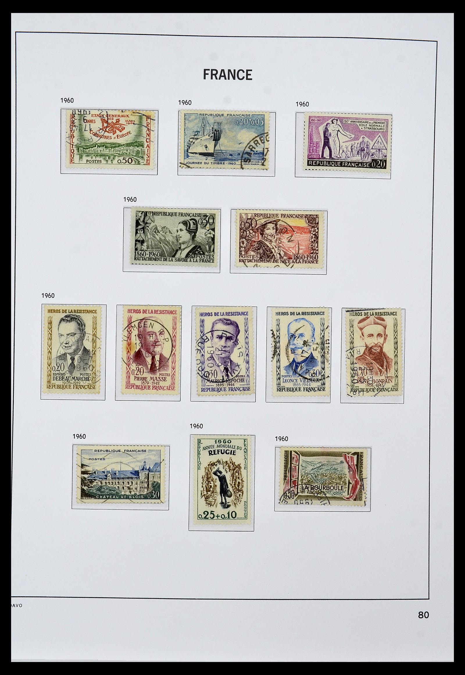 34047 091 - Postzegelverzameling 34047 Frankrijk 1853-2020(!)