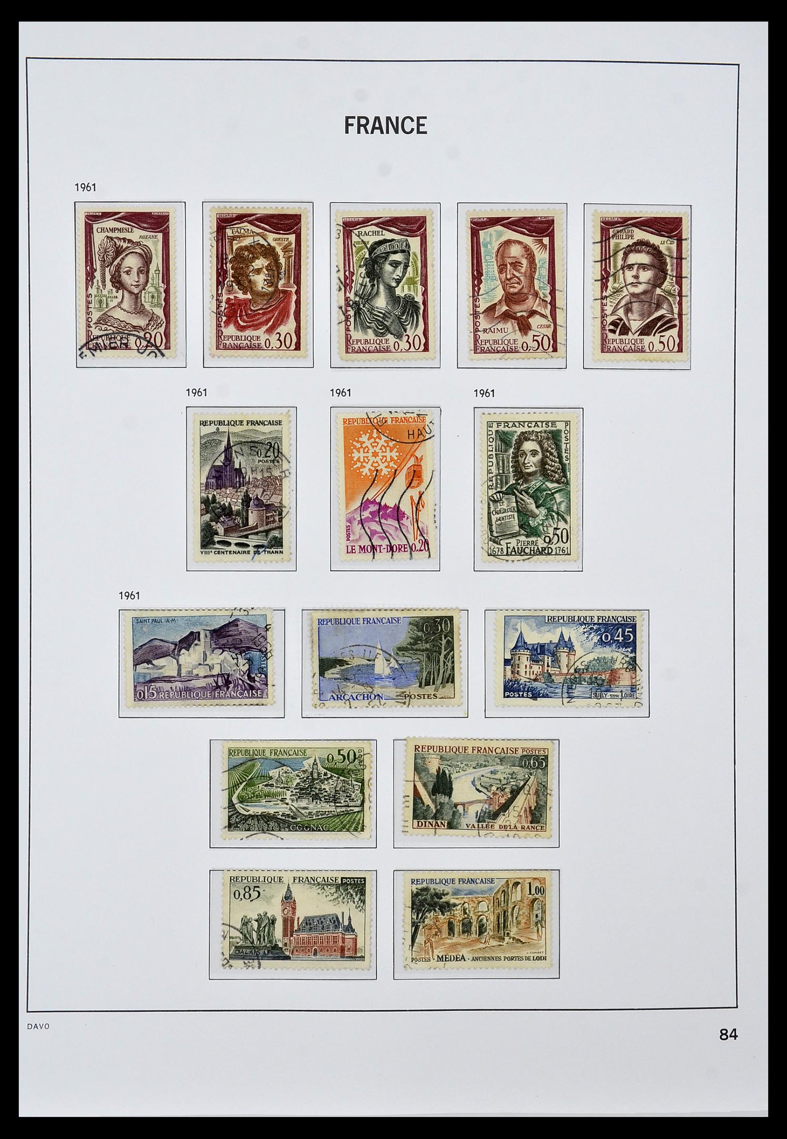 34047 095 - Postzegelverzameling 34047 Frankrijk 1853-2020(!)