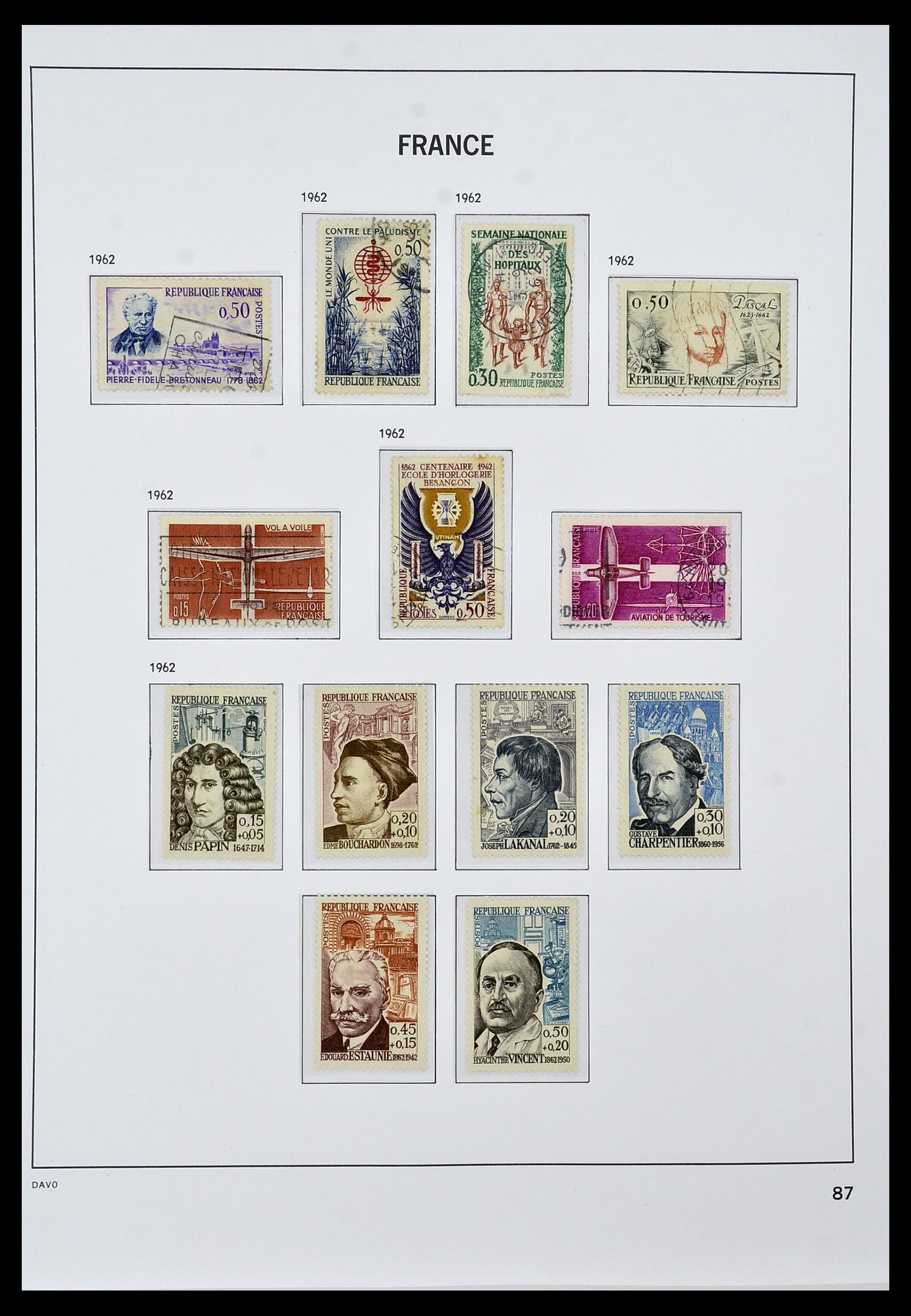 34047 098 - Postzegelverzameling 34047 Frankrijk 1853-2020(!)