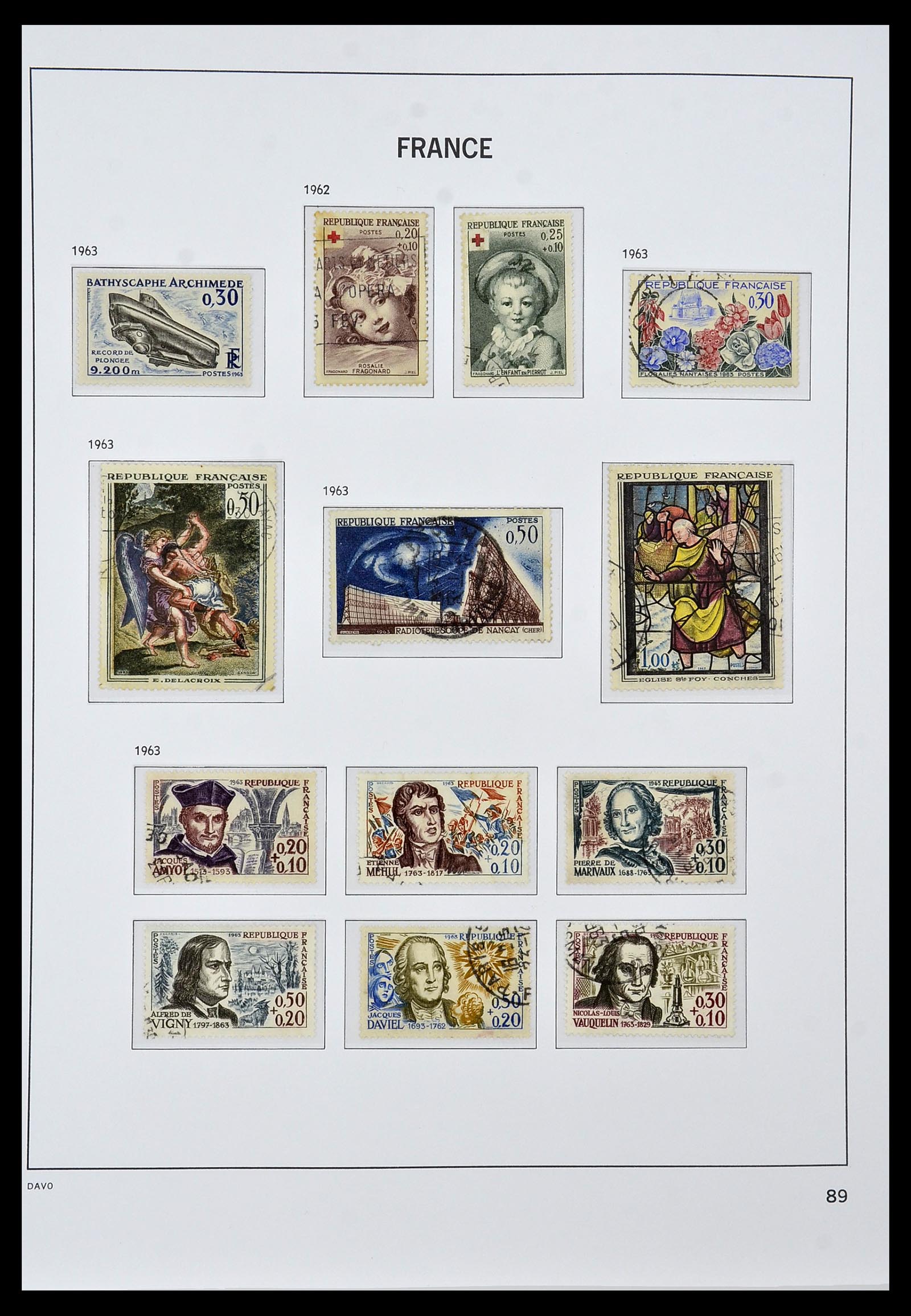 34047 100 - Postzegelverzameling 34047 Frankrijk 1853-2020(!)