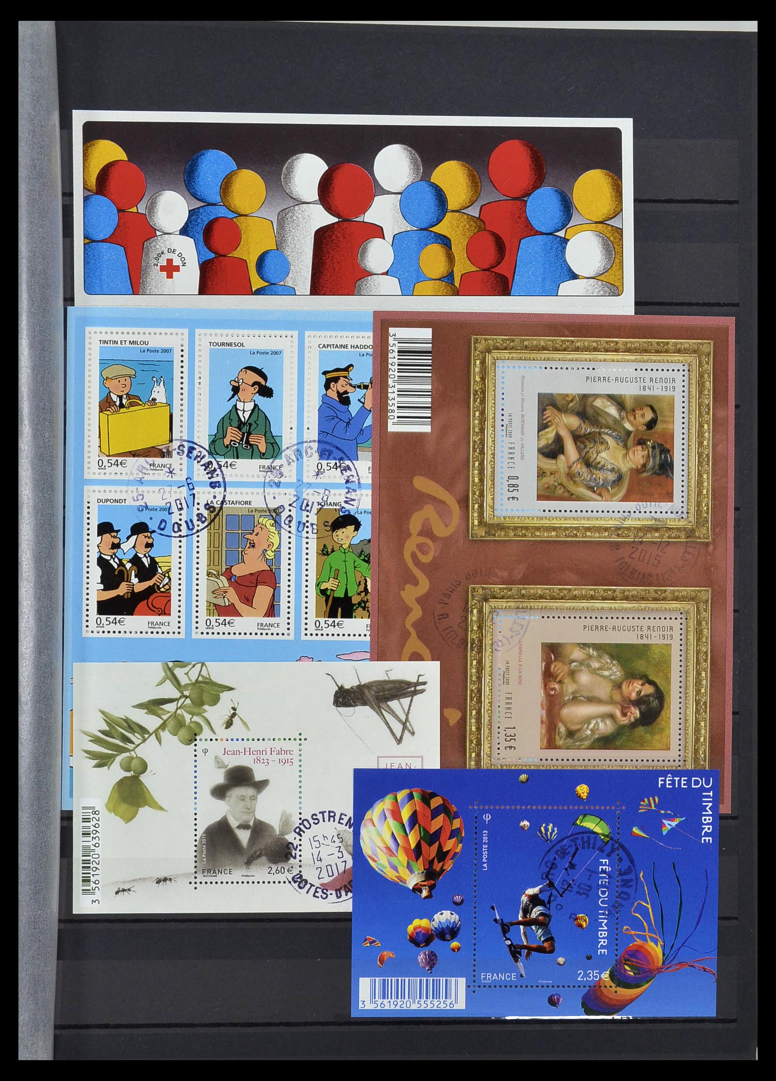 34047 561 - Postzegelverzameling 34047 Frankrijk 1853-2020(!)