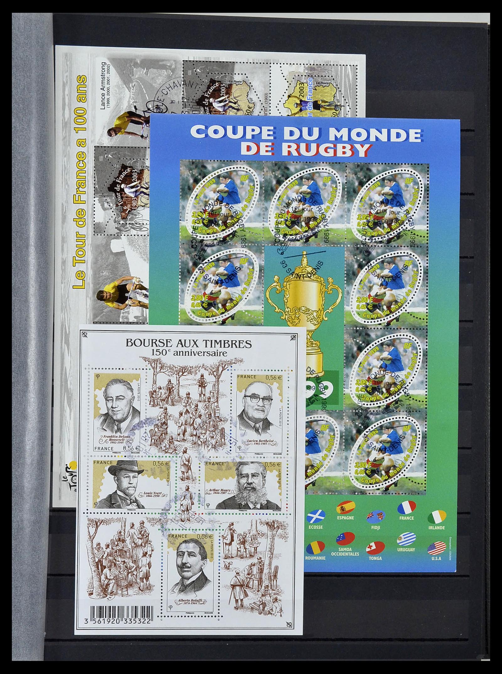 34047 571 - Postzegelverzameling 34047 Frankrijk 1853-2020(!)
