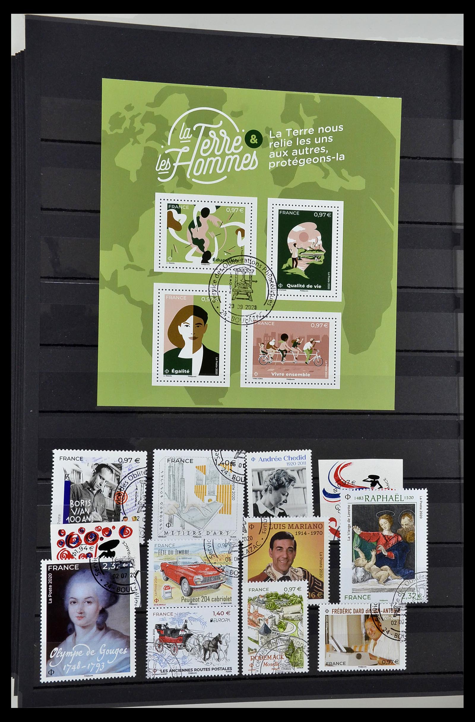 34047 574 - Postzegelverzameling 34047 Frankrijk 1853-2020(!)