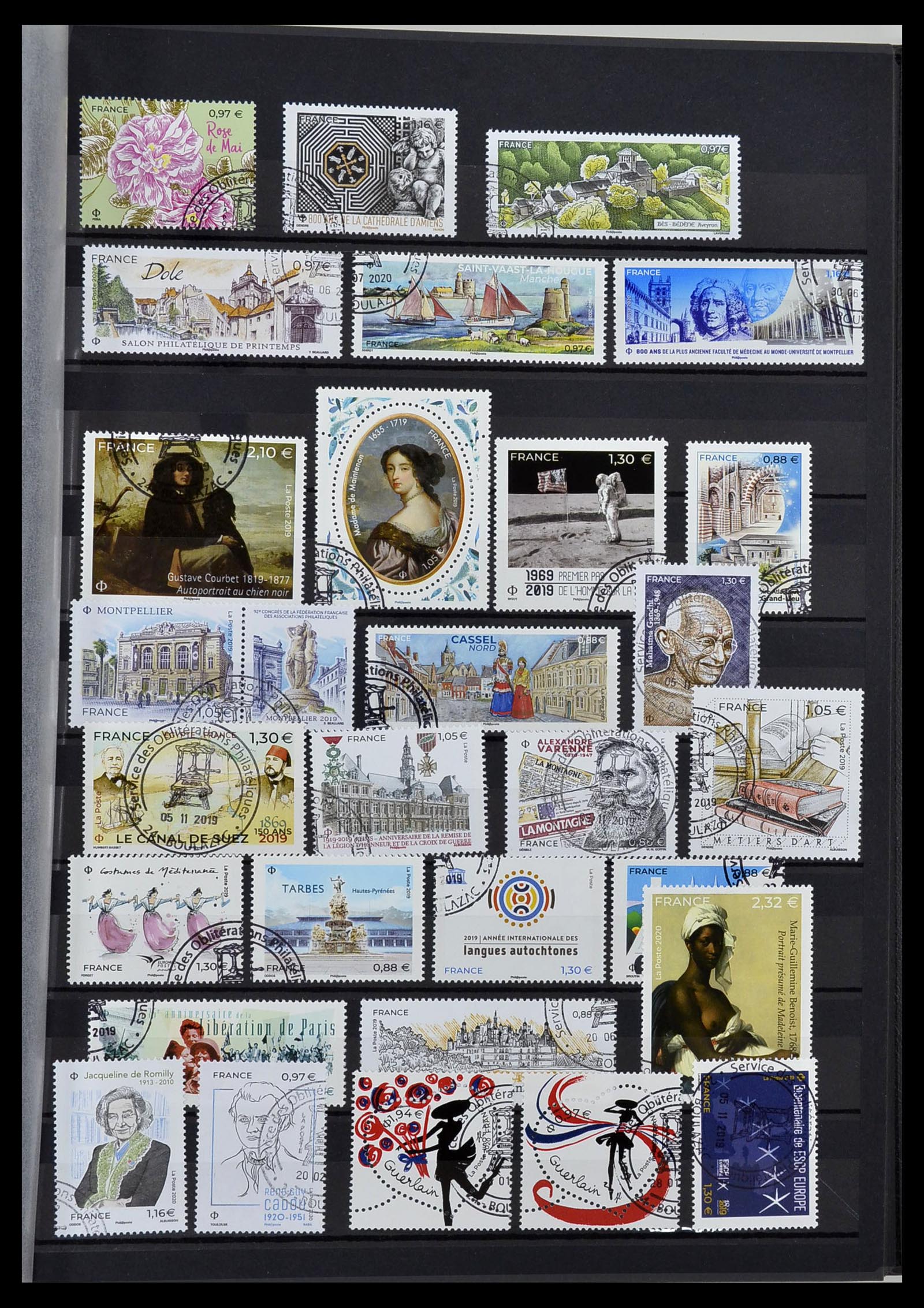 34047 575 - Postzegelverzameling 34047 Frankrijk 1853-2020(!)