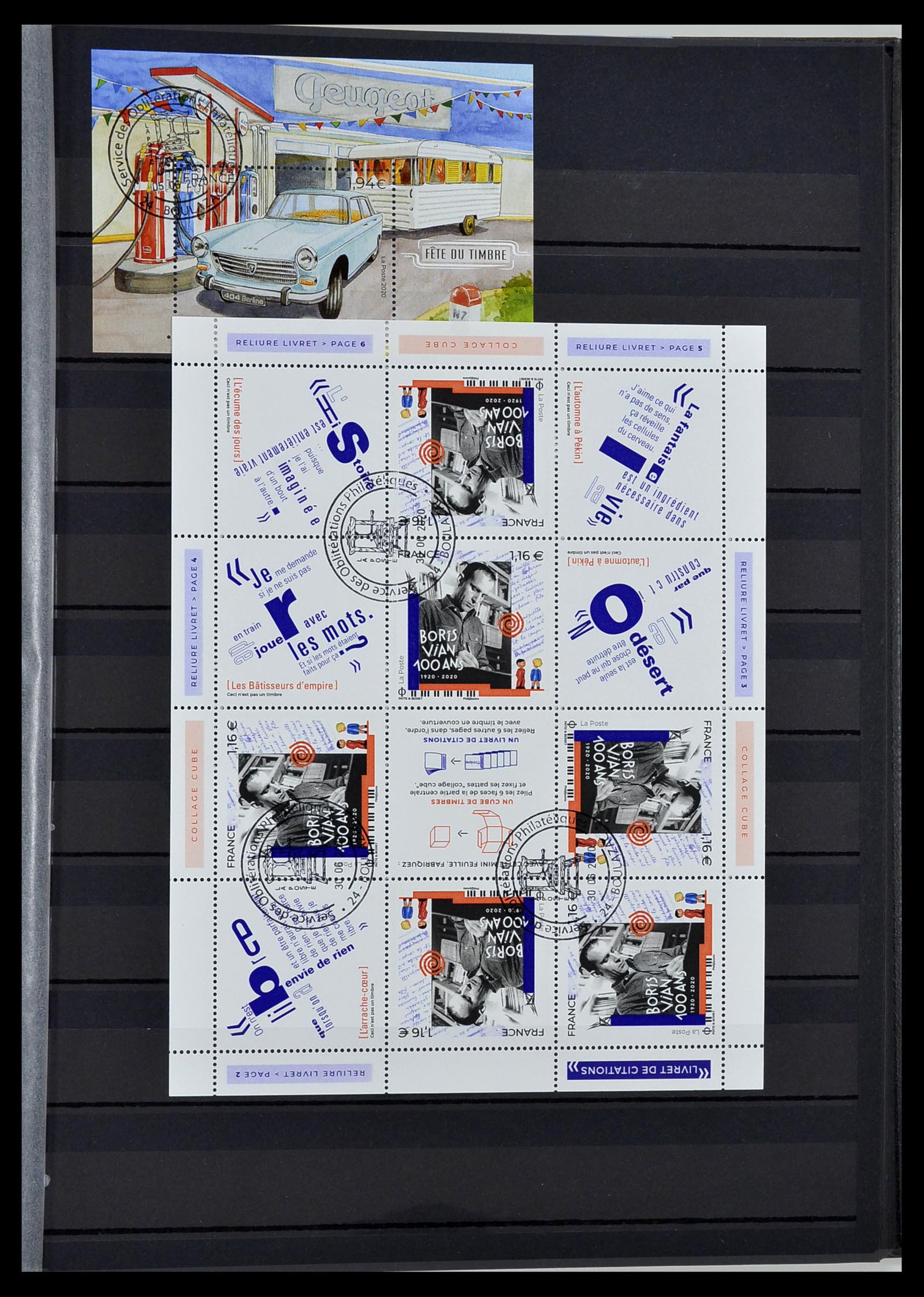 34047 580 - Postzegelverzameling 34047 Frankrijk 1853-2020(!)