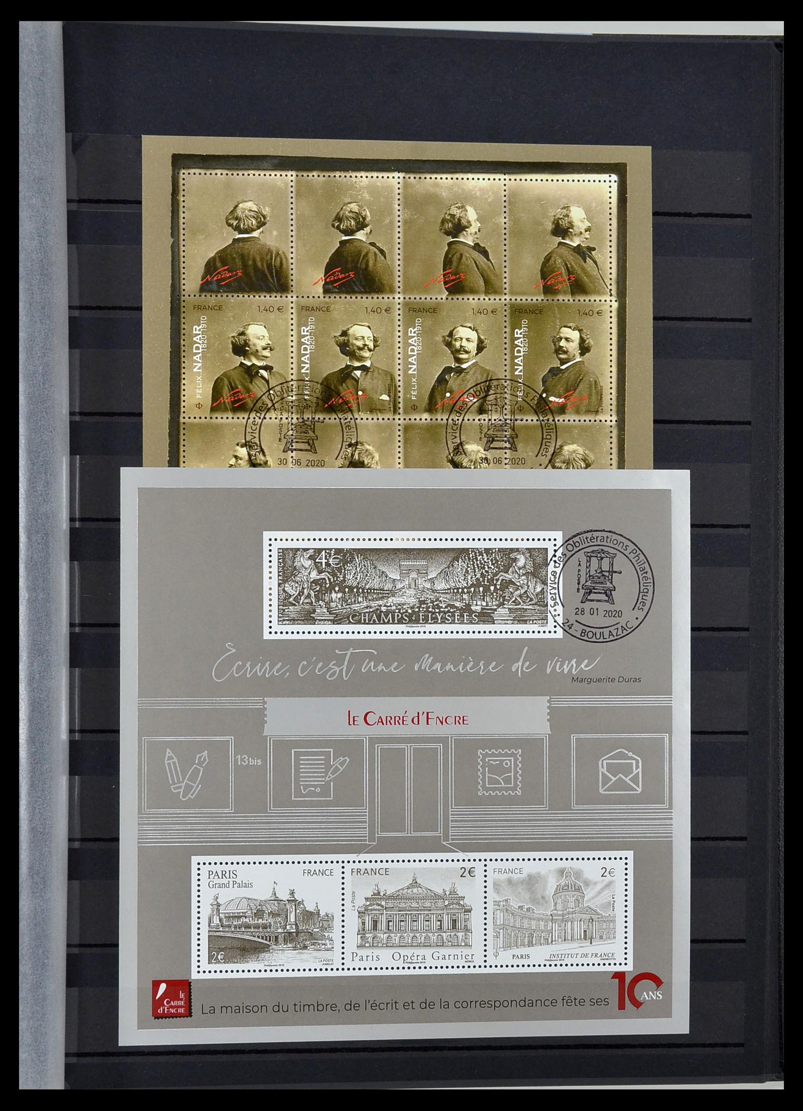 34047 583 - Postzegelverzameling 34047 Frankrijk 1853-2020(!)
