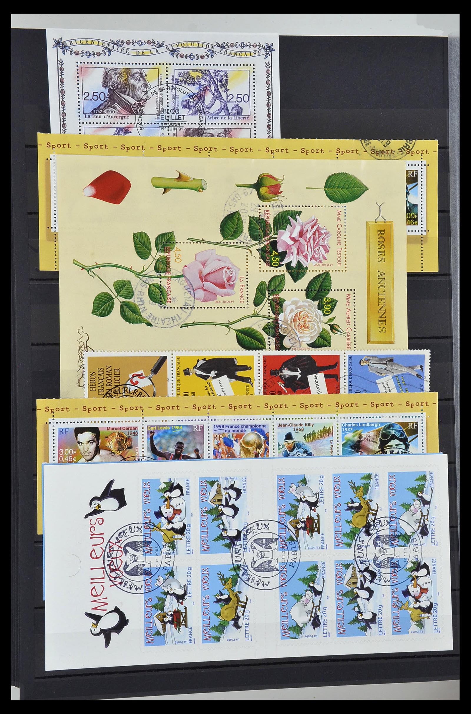 34047 585 - Postzegelverzameling 34047 Frankrijk 1853-2020(!)