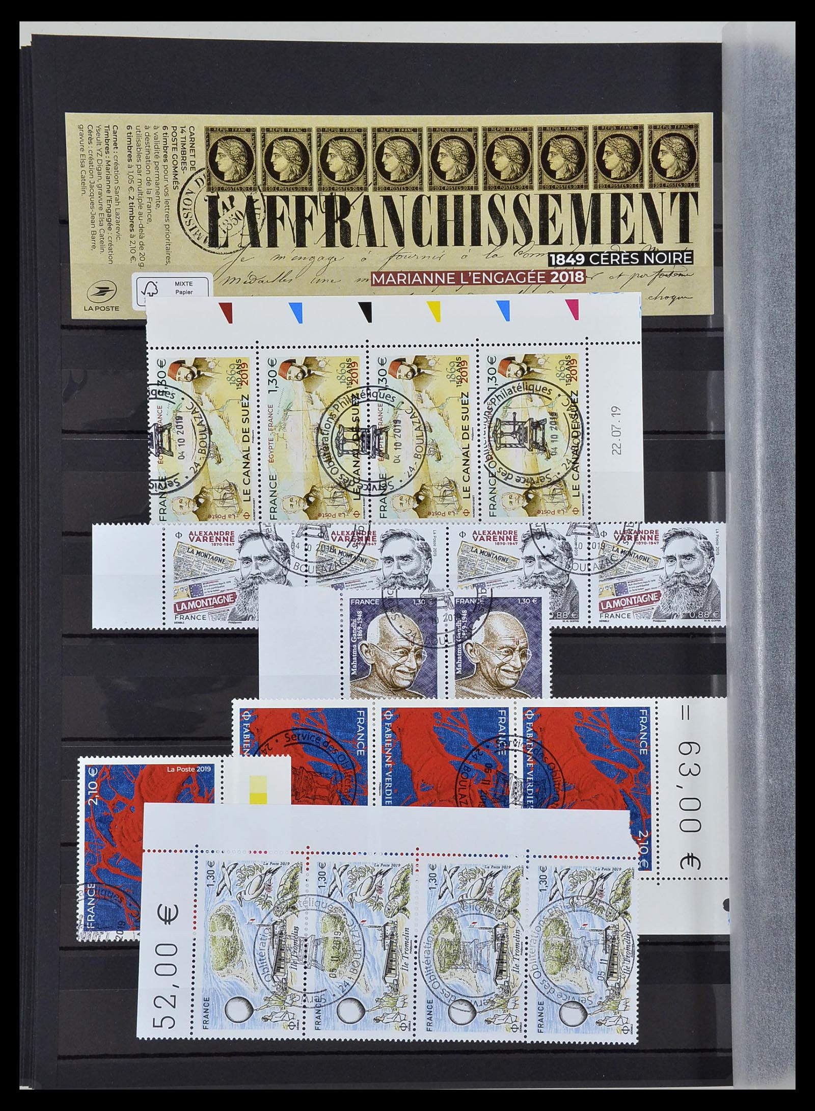 34047 587 - Postzegelverzameling 34047 Frankrijk 1853-2020(!)