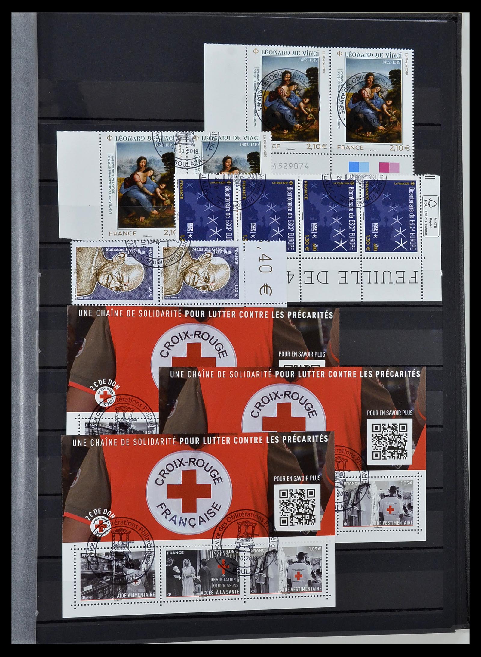 34047 588 - Postzegelverzameling 34047 Frankrijk 1853-2020(!)