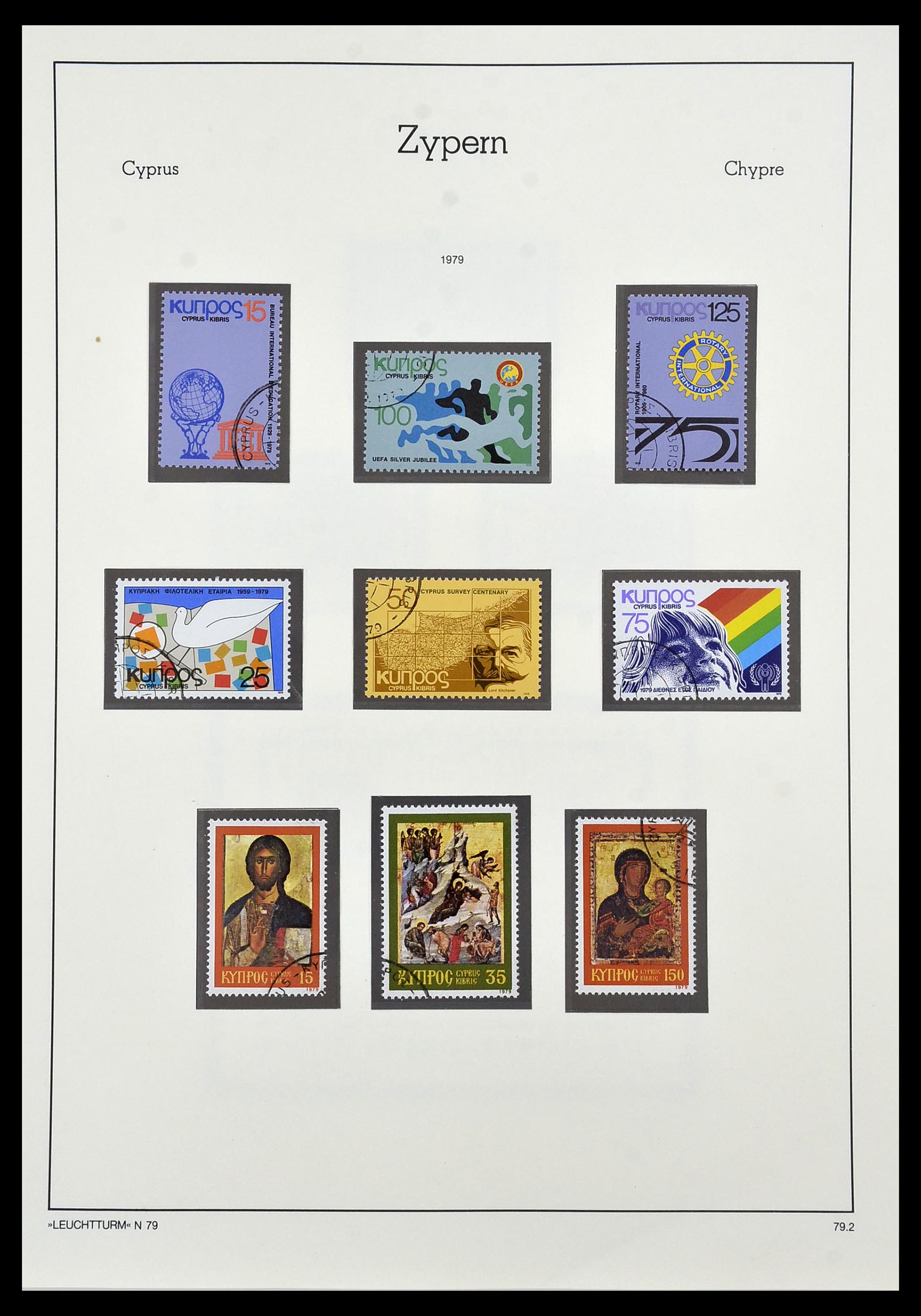 34049 043 - Postzegelverzameling 34049 Cyprus 1960-2012.