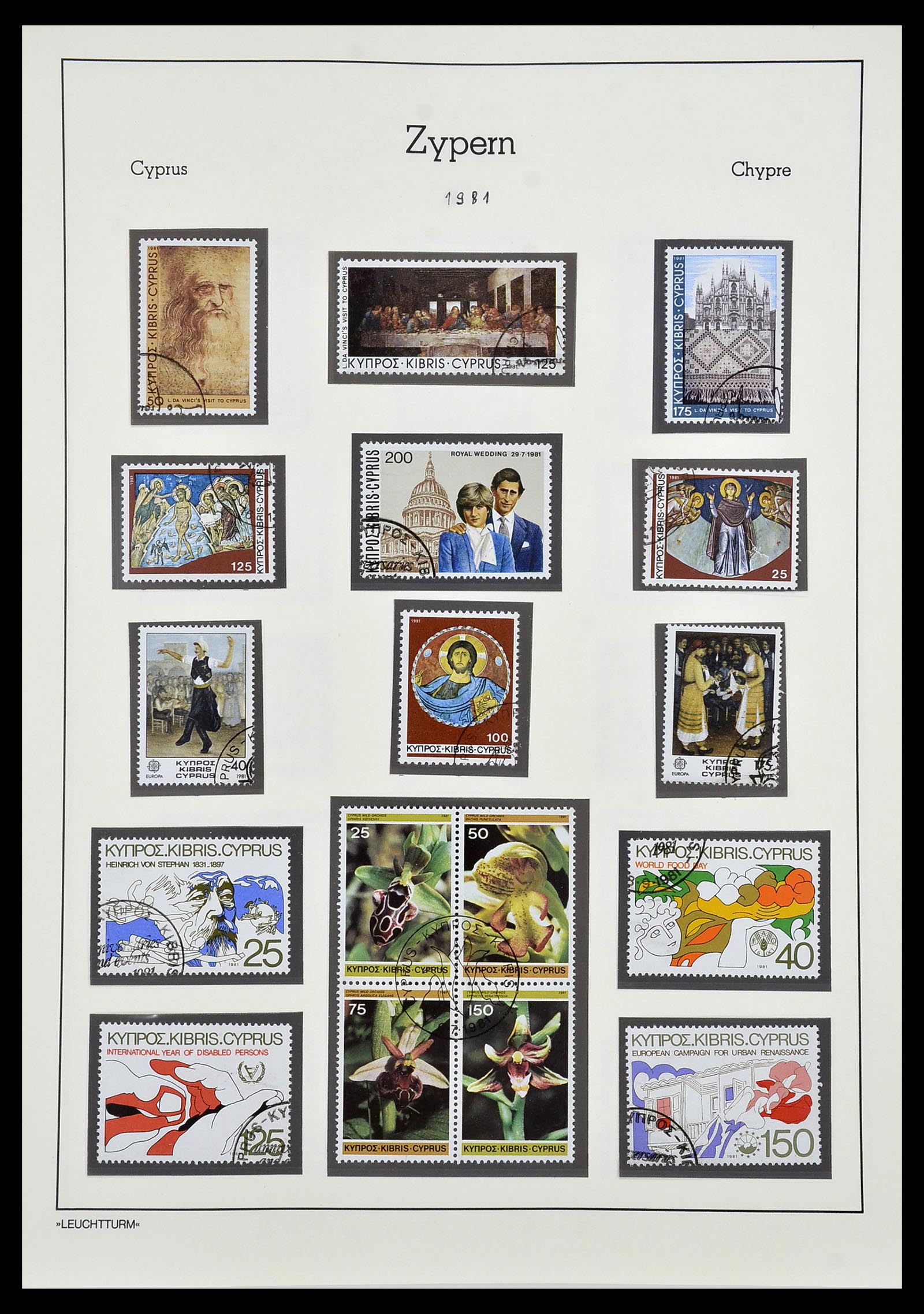 34049 048 - Postzegelverzameling 34049 Cyprus 1960-2012.