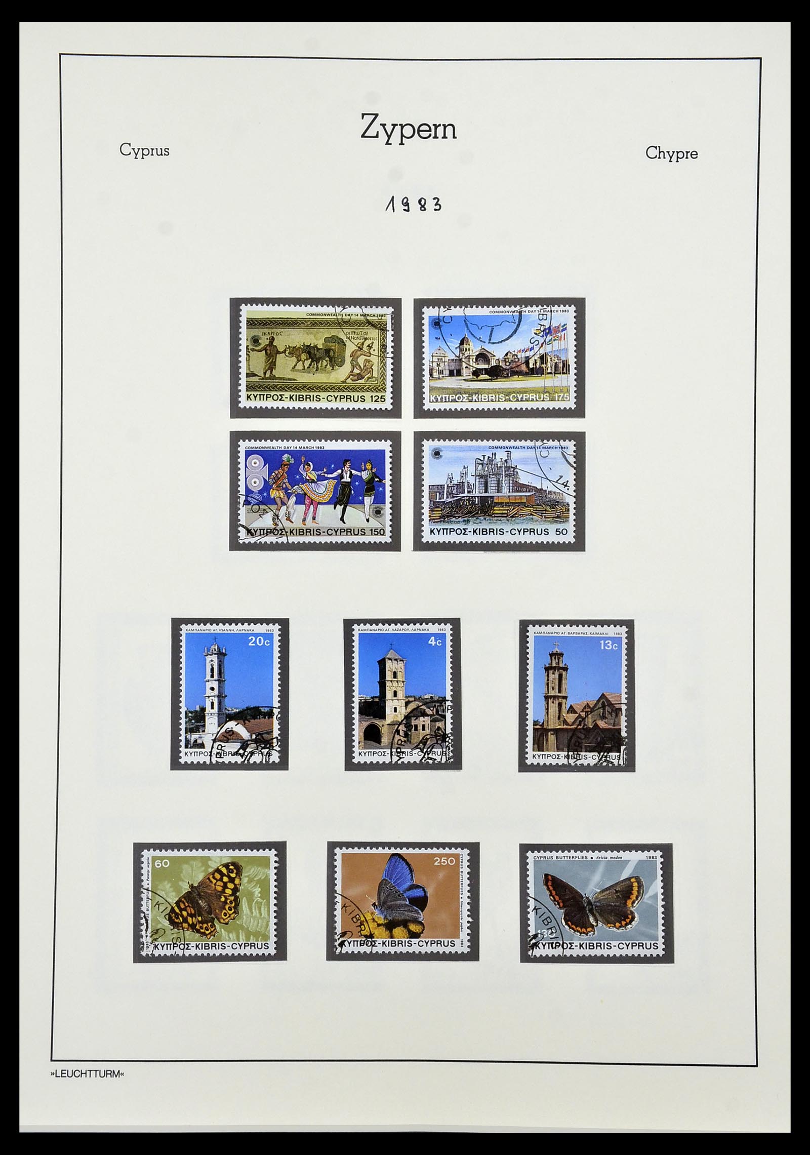 34049 050 - Postzegelverzameling 34049 Cyprus 1960-2012.
