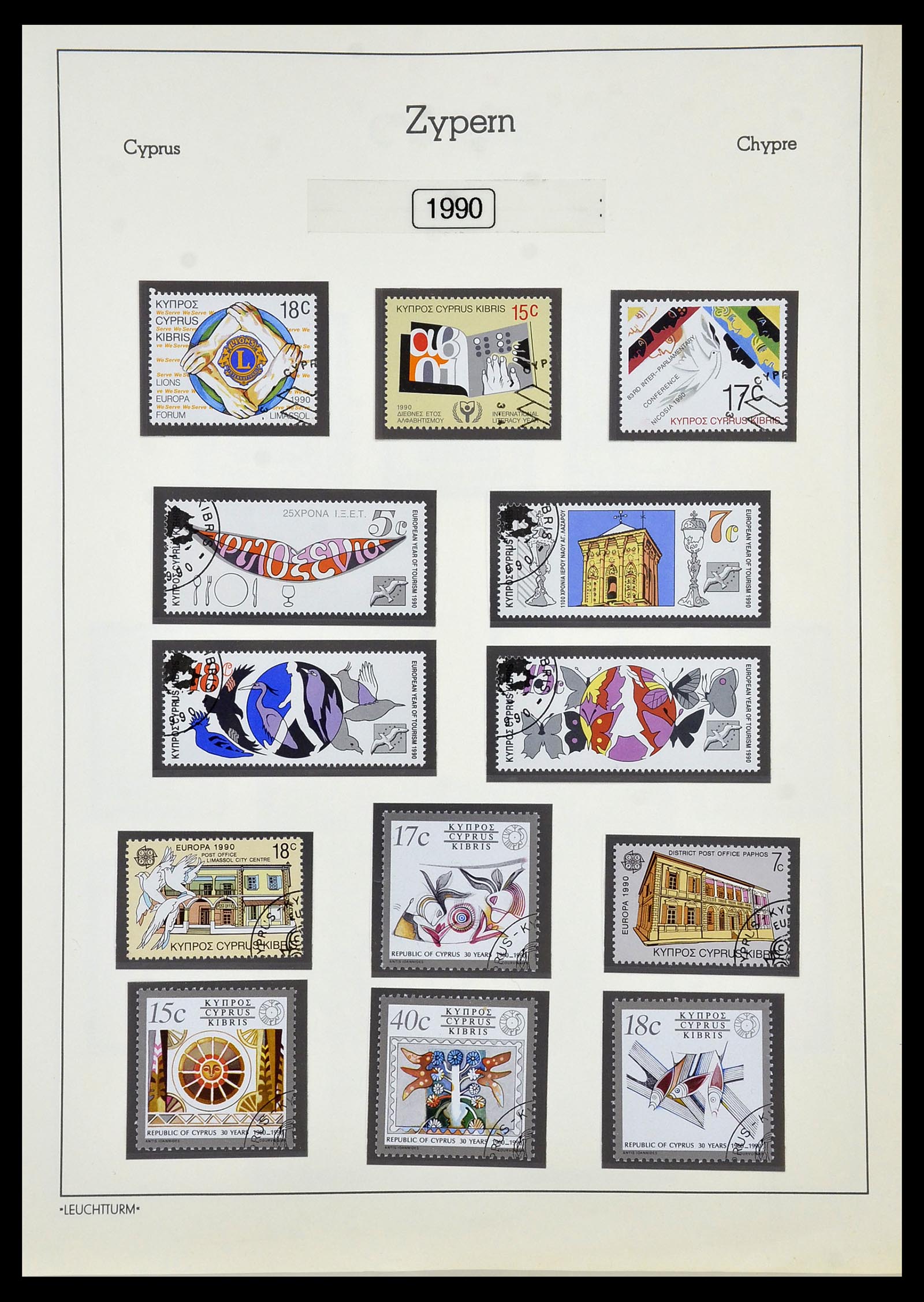 34049 066 - Postzegelverzameling 34049 Cyprus 1960-2012.