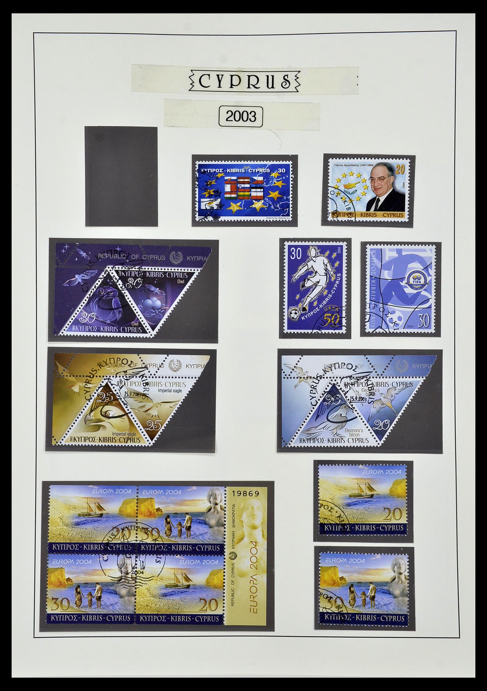 34049 088 - Stamp collection 34049 Cyprus 1960-2012.