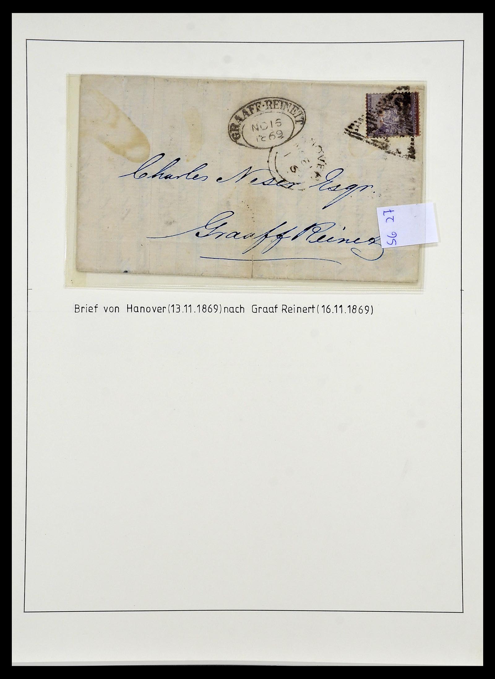 34051 009 - Postzegelverzameling 34051 Kaap de Goede Hoop 1864-1904.