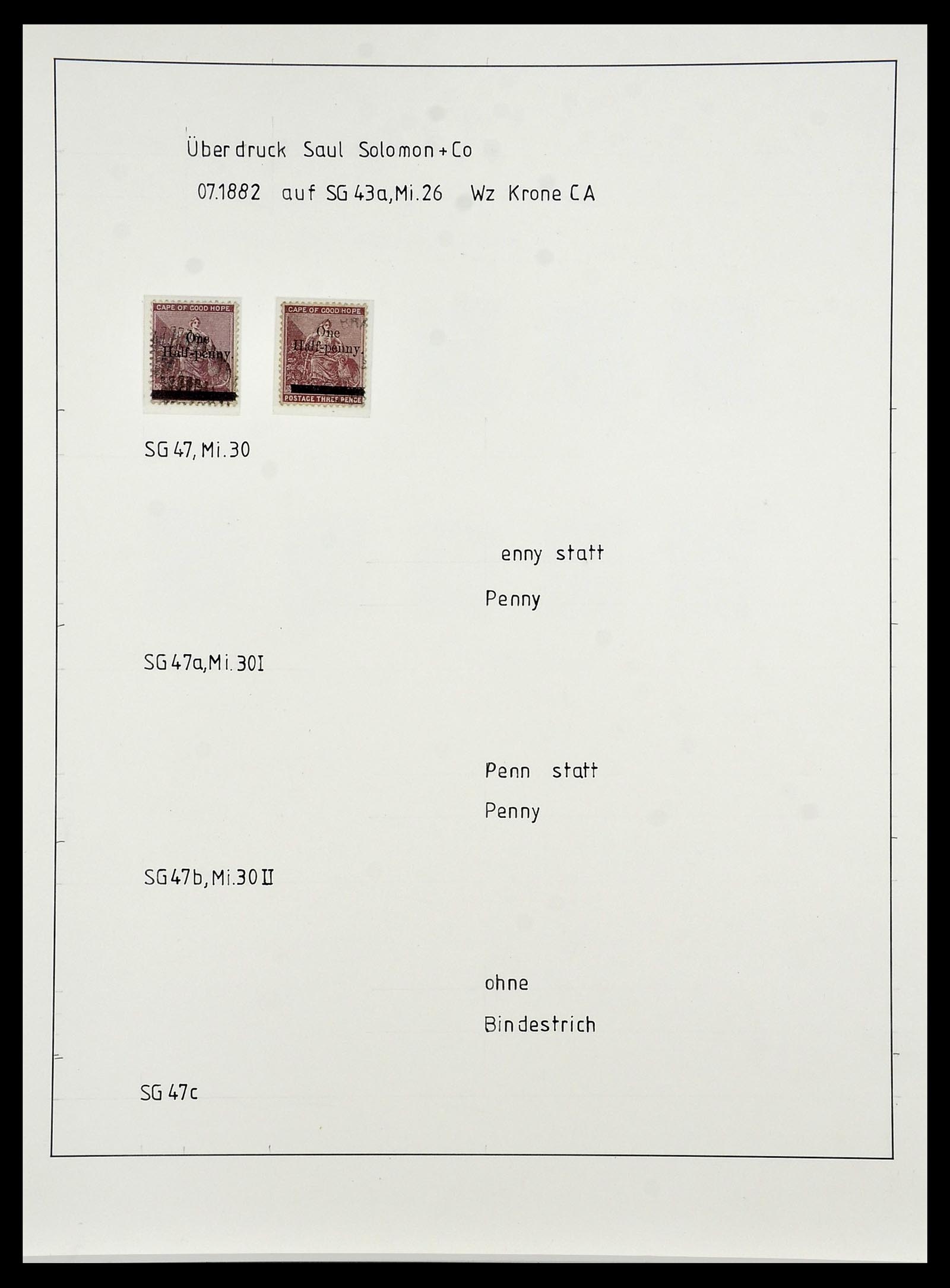 34051 026 - Stamp collection 34051 Cape of Good Hope 1864-1904.