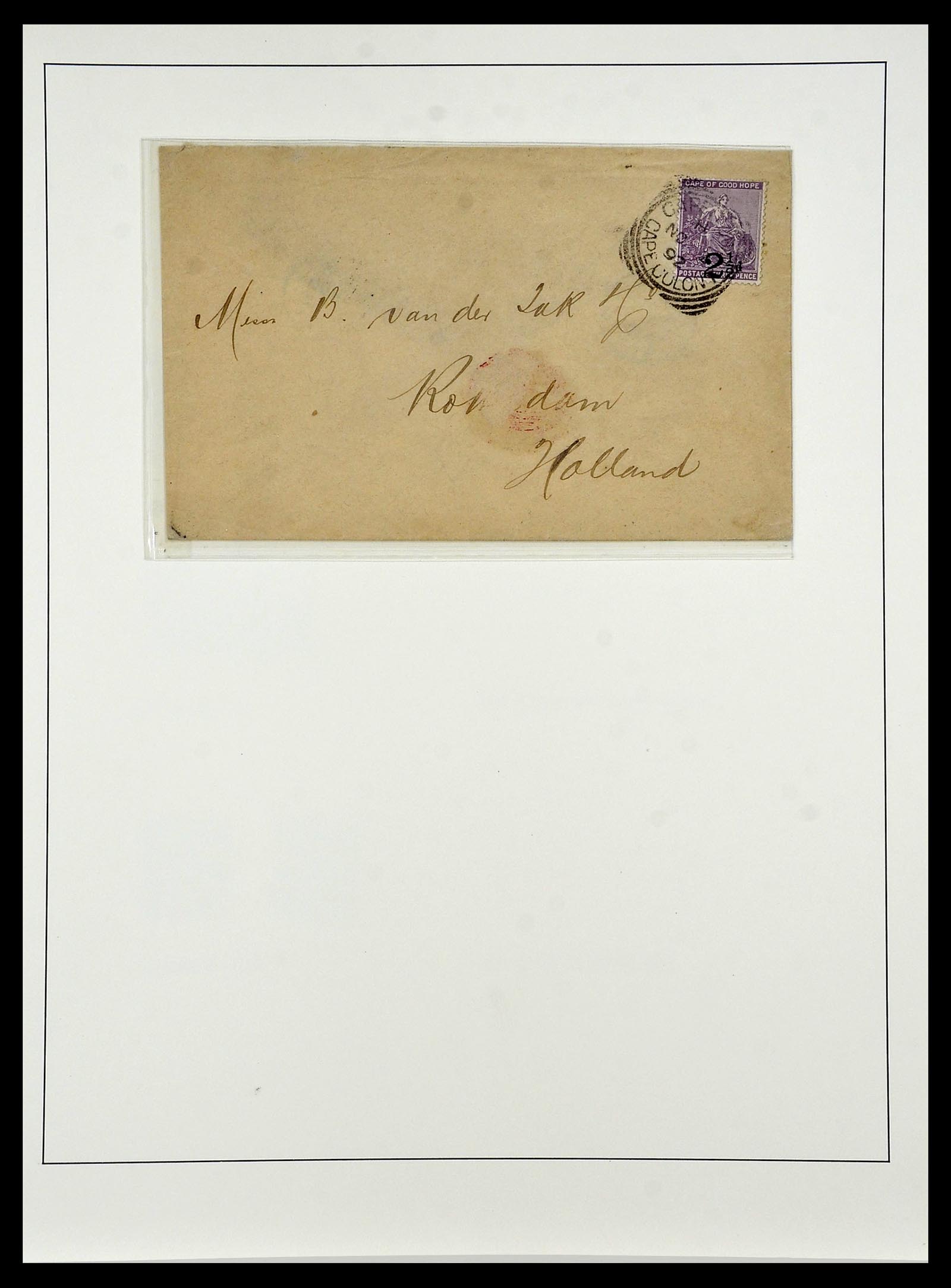 34051 037 - Postzegelverzameling 34051 Kaap de Goede Hoop 1864-1904.