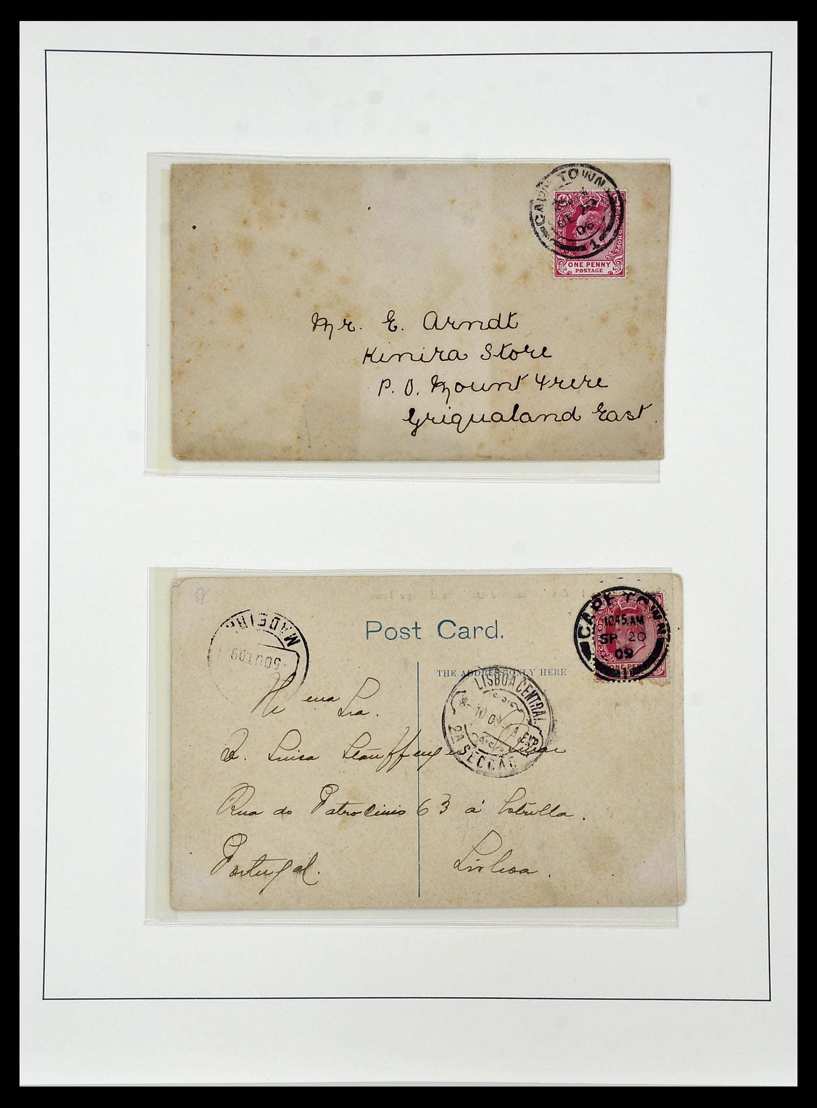 34051 062 - Postzegelverzameling 34051 Kaap de Goede Hoop 1864-1904.