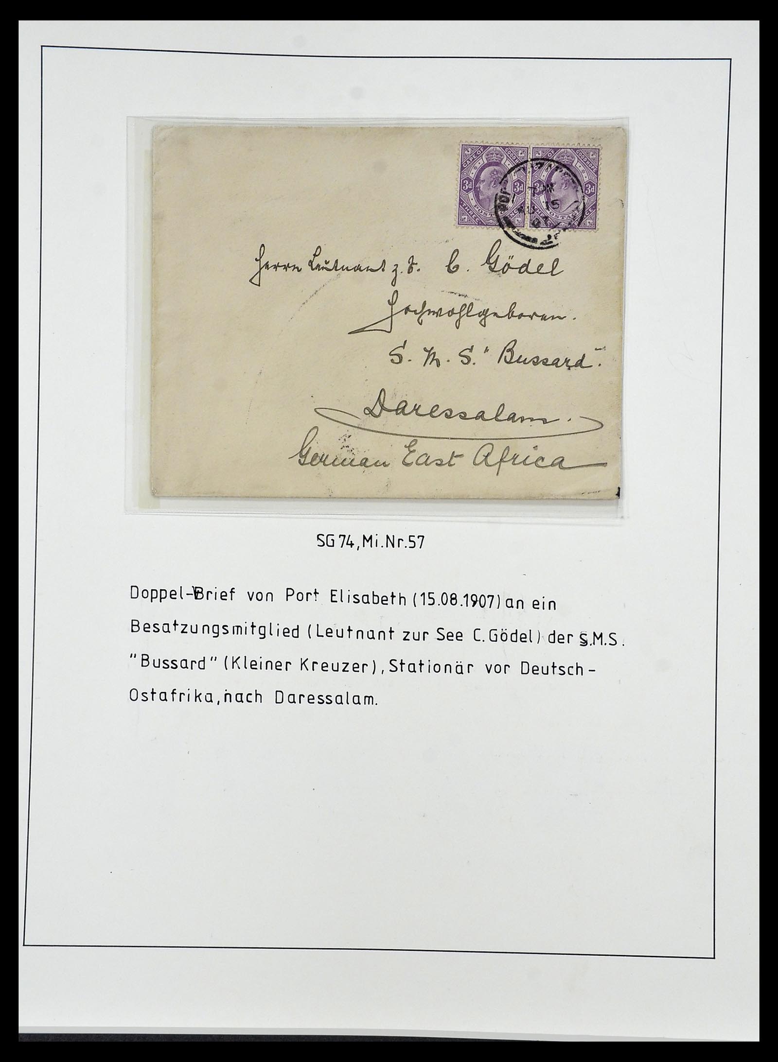 34051 065 - Postzegelverzameling 34051 Kaap de Goede Hoop 1864-1904.