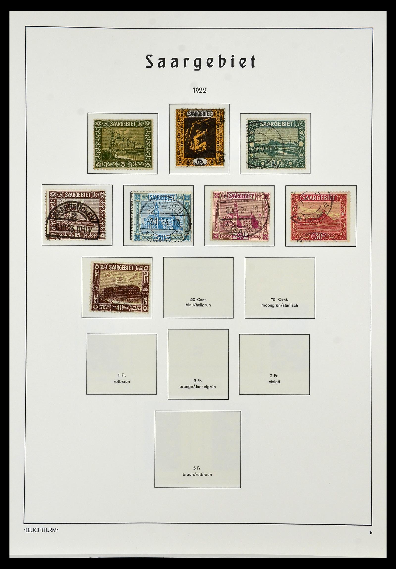 34053 047 - Stamp collection 34053 German Zones 1945-1949.