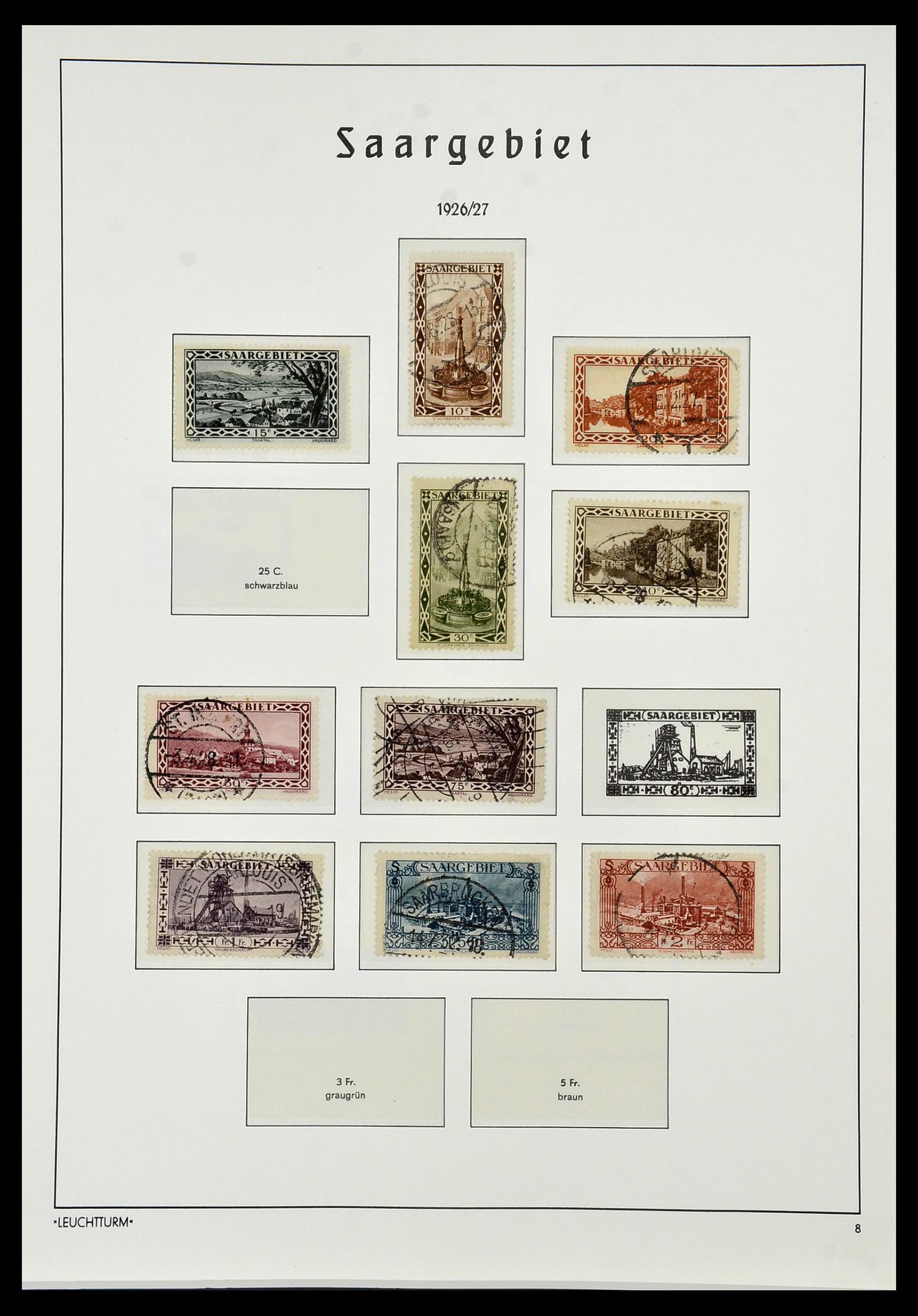34053 049 - Stamp collection 34053 German Zones 1945-1949.