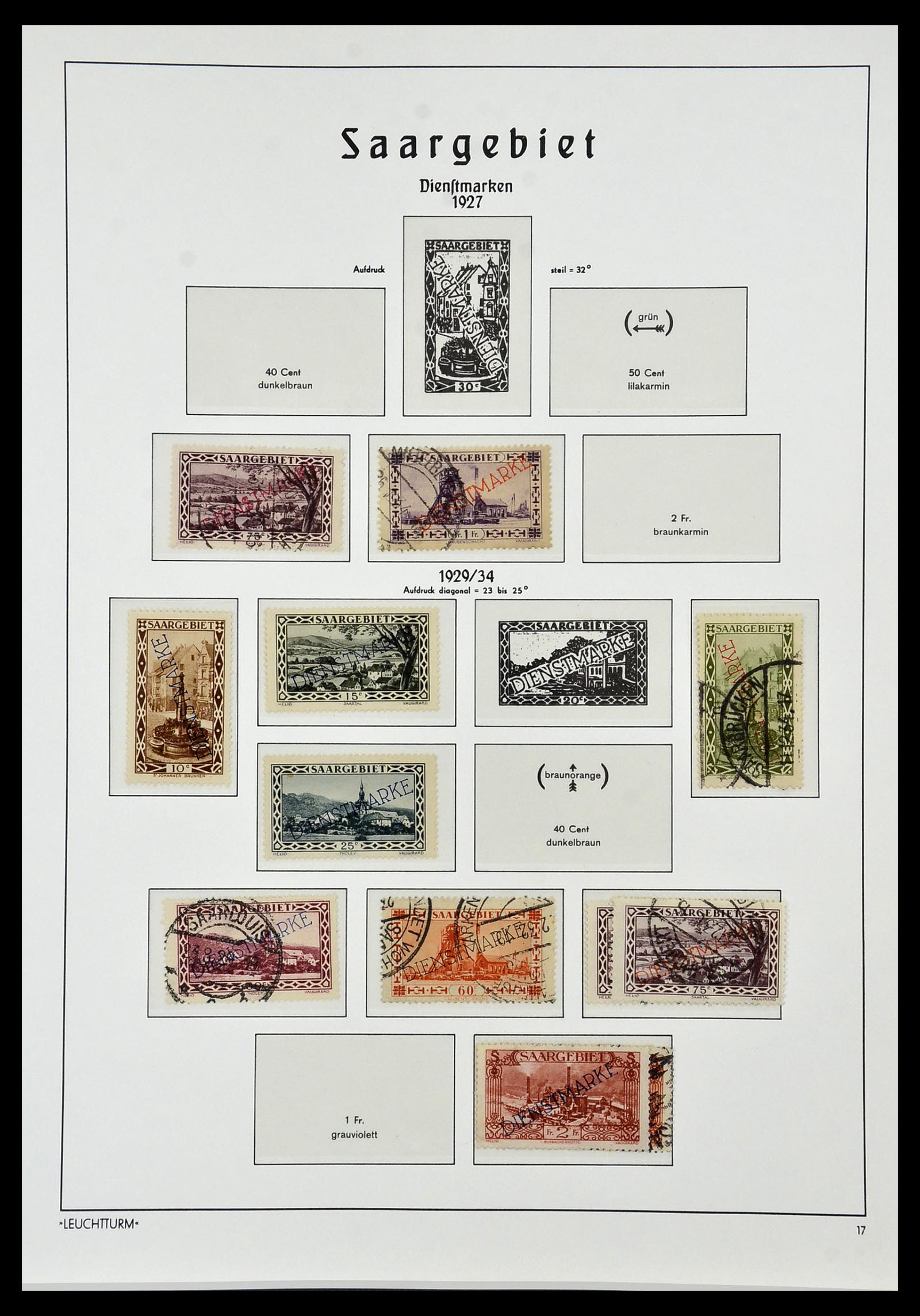 34053 053 - Stamp collection 34053 German Zones 1945-1949.