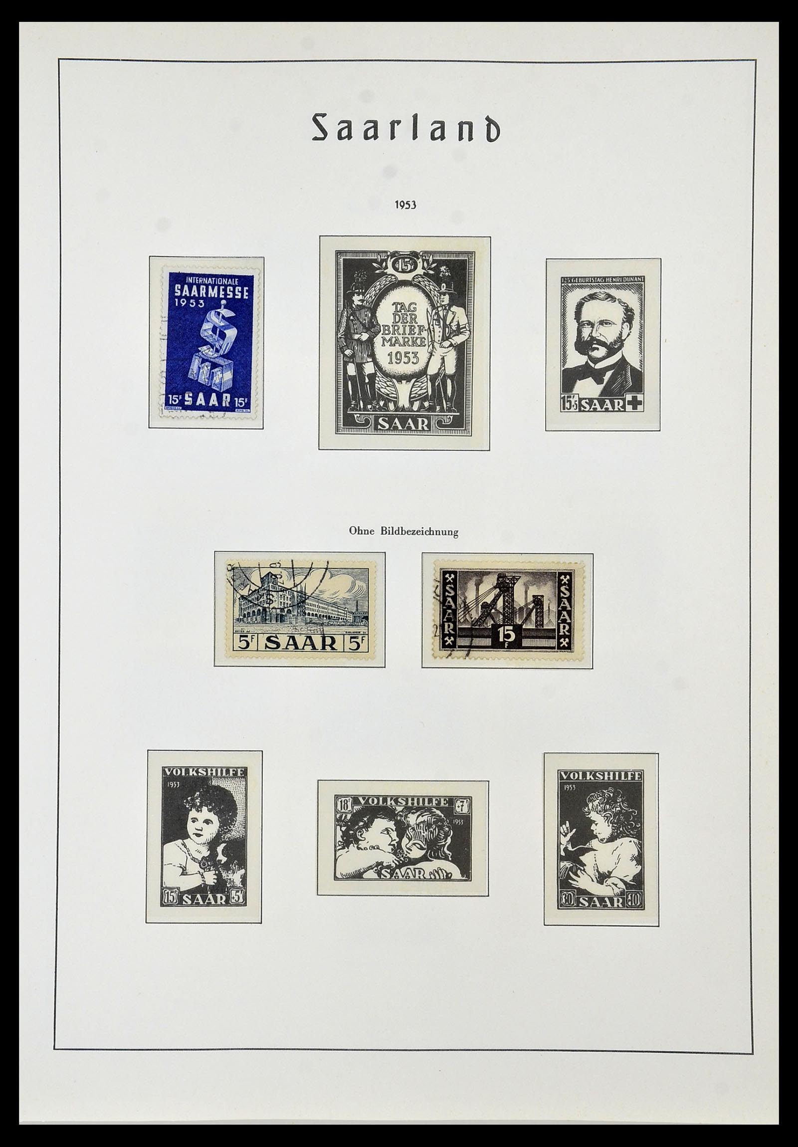 34053 062 - Stamp collection 34053 German Zones 1945-1949.
