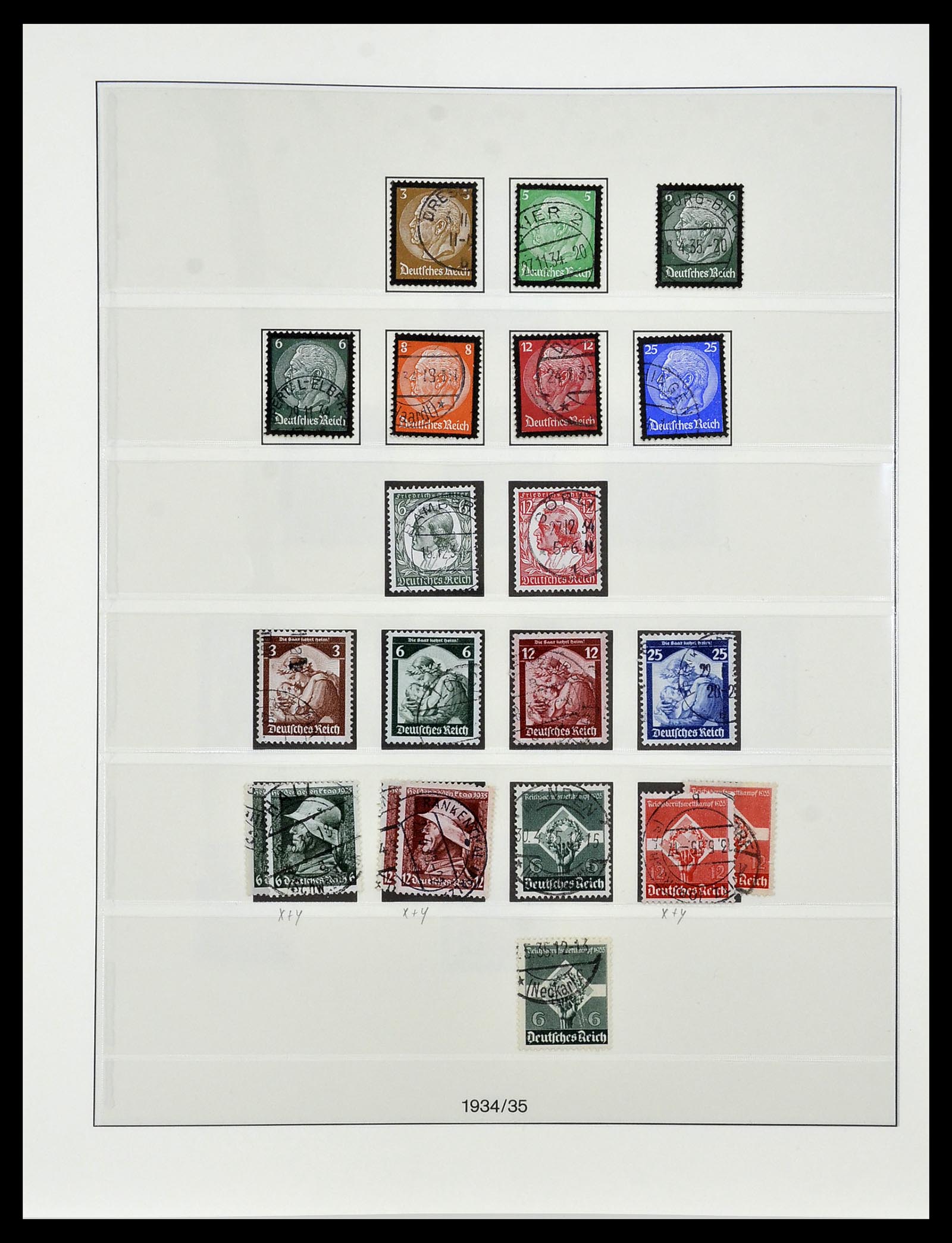 34055 006 - Stamp collection 34055 German Reich 1933-1945.
