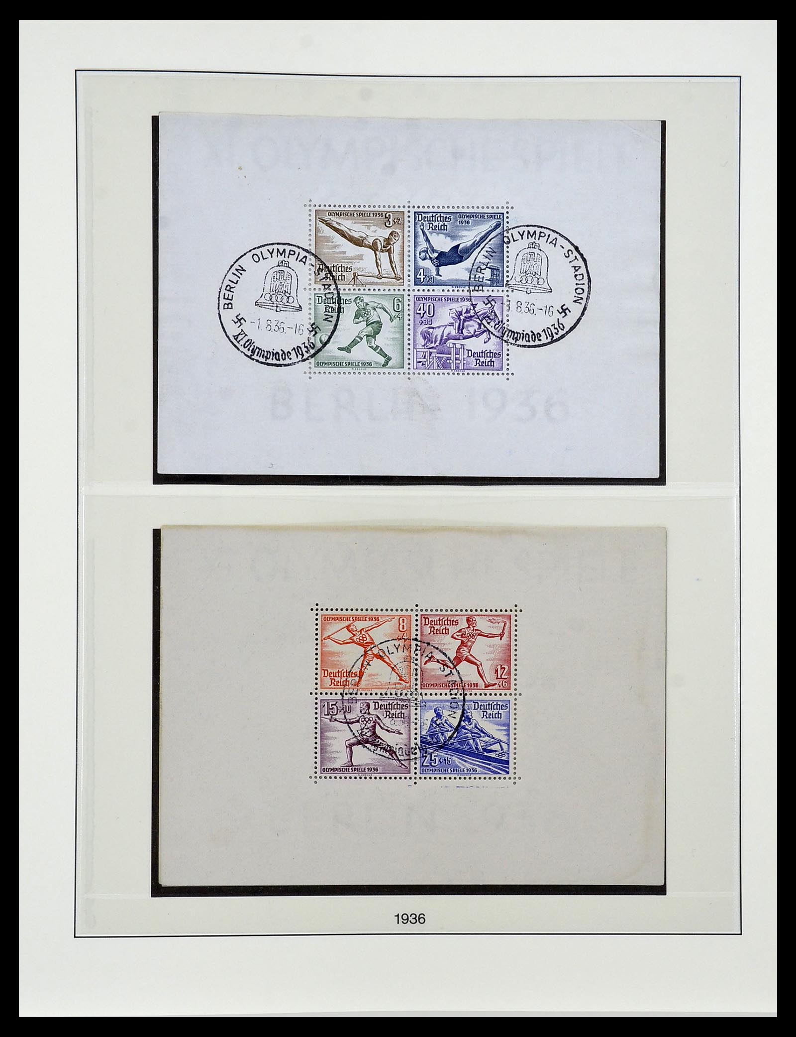 34055 016 - Postzegelverzameling 34055 Duitse Rijk 1933-1945.