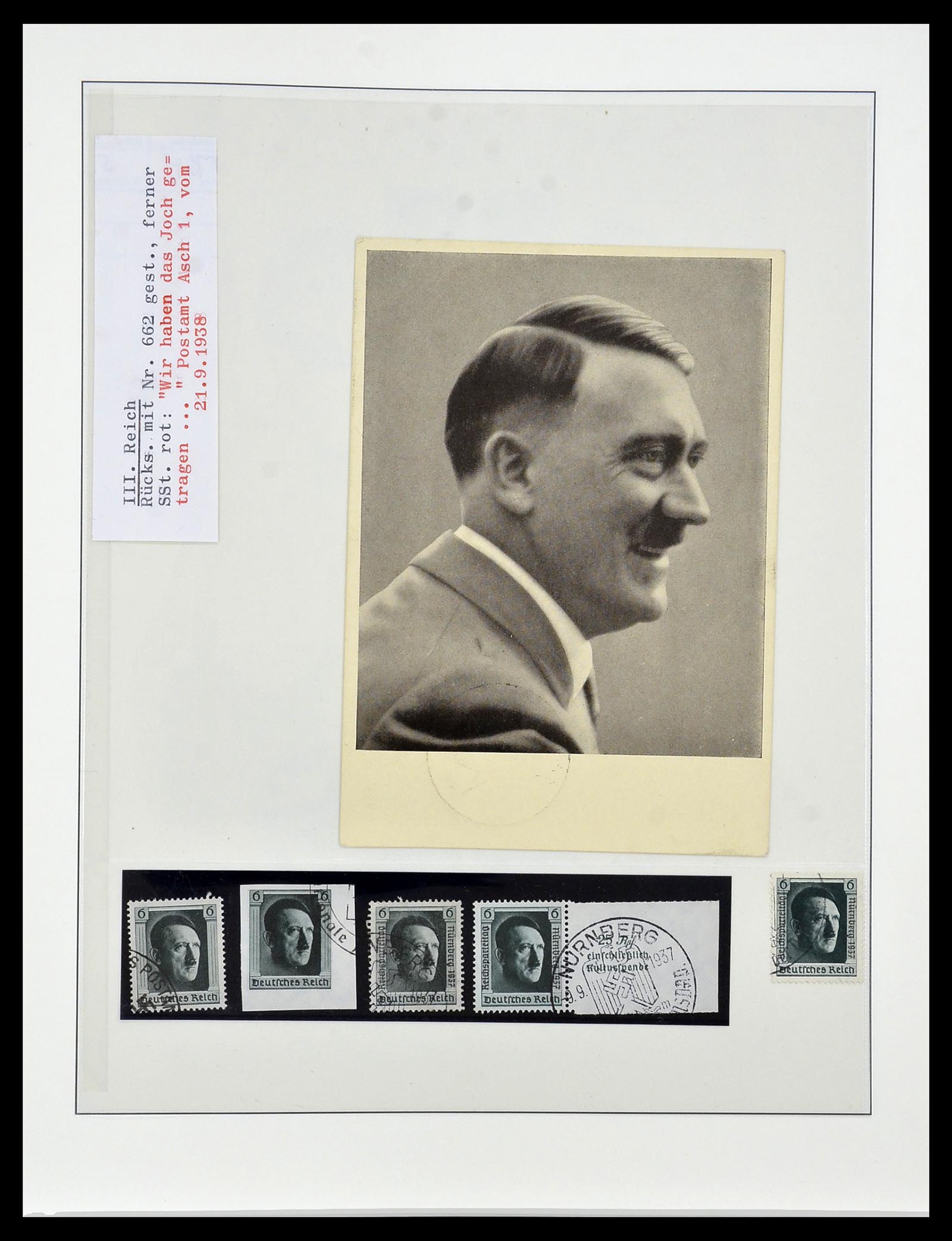 34055 018 - Postzegelverzameling 34055 Duitse Rijk 1933-1945.