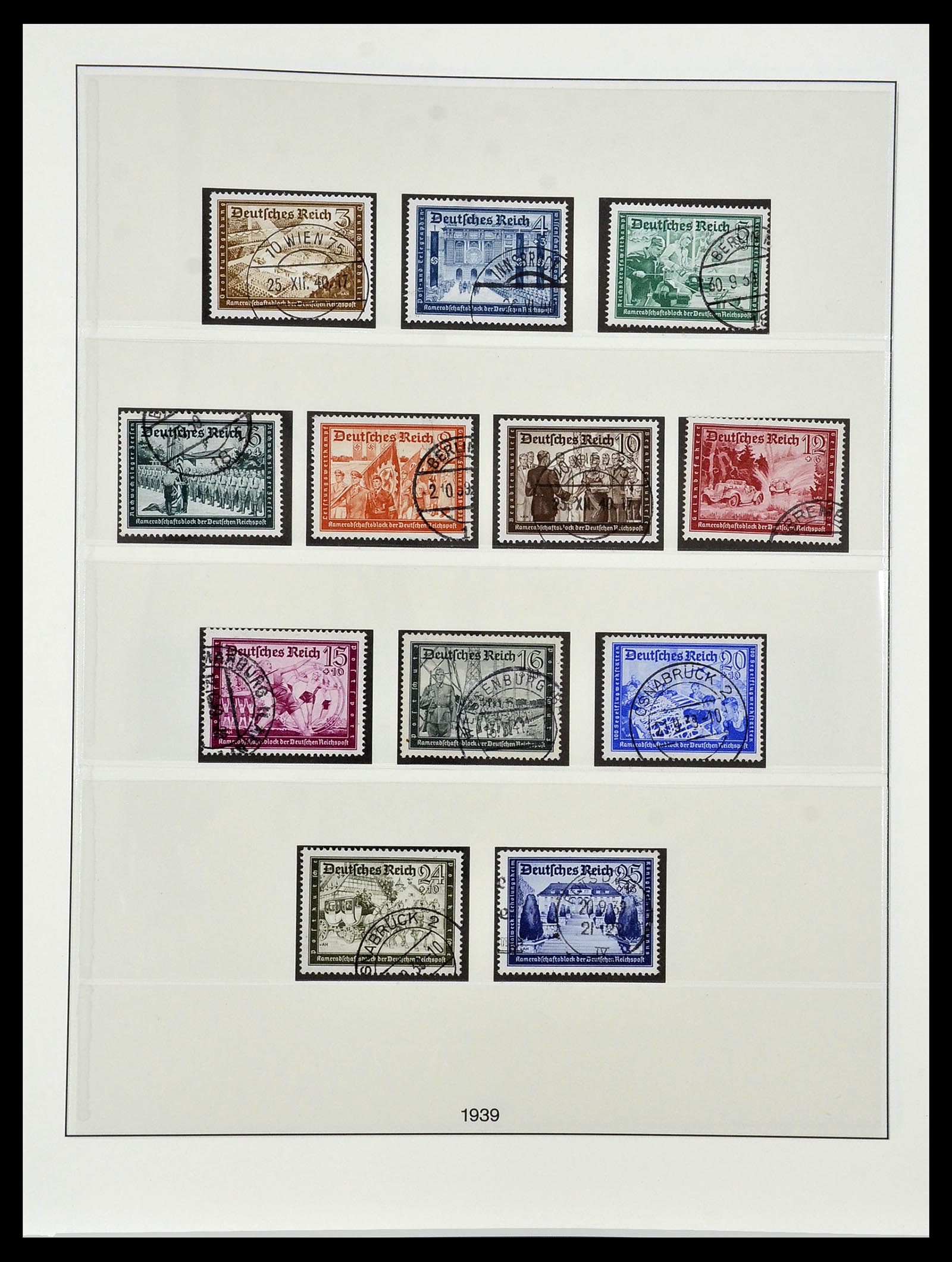 34055 030 - Stamp collection 34055 German Reich 1933-1945.