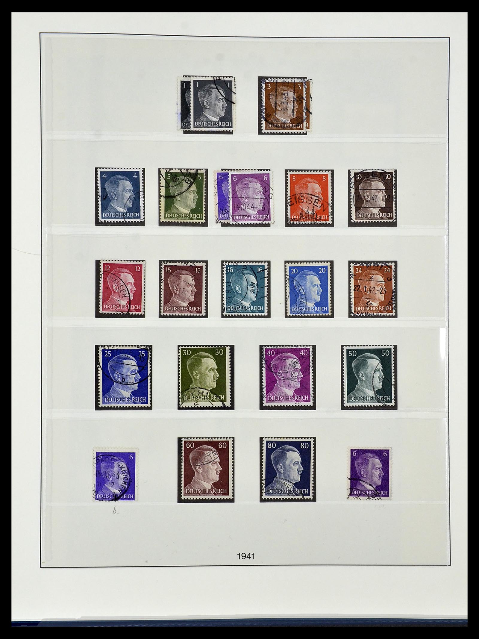 34055 037 - Postzegelverzameling 34055 Duitse Rijk 1933-1945.