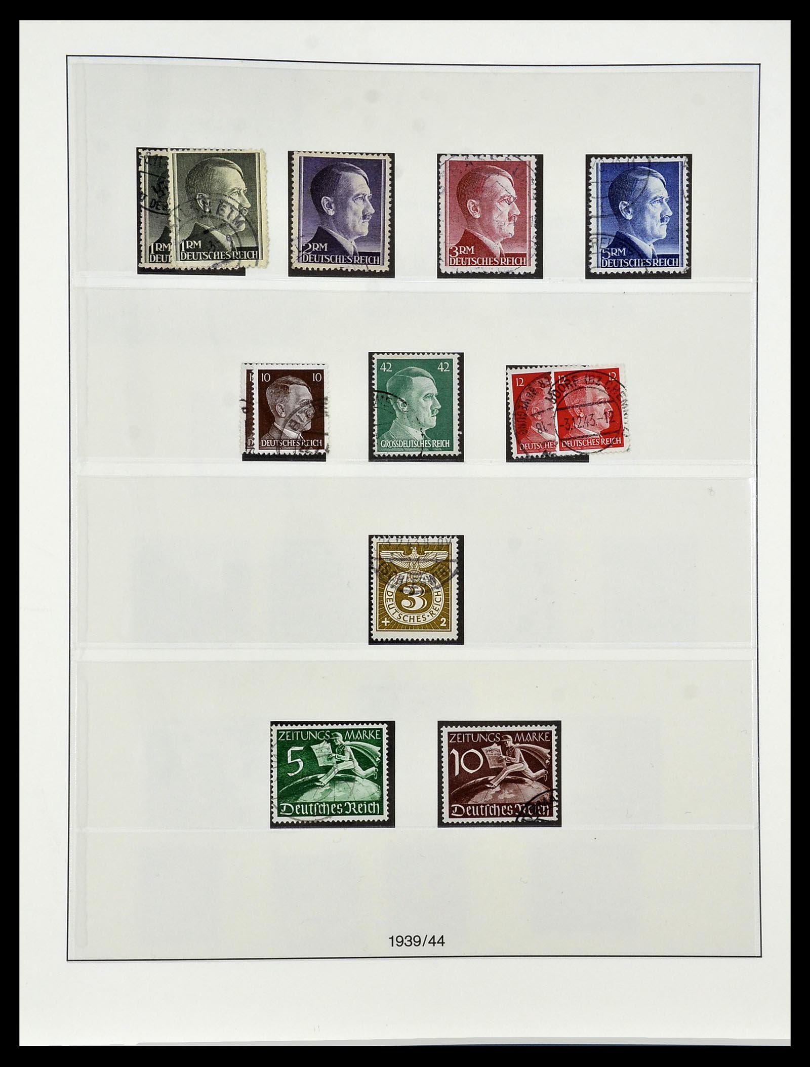 34055 039 - Postzegelverzameling 34055 Duitse Rijk 1933-1945.