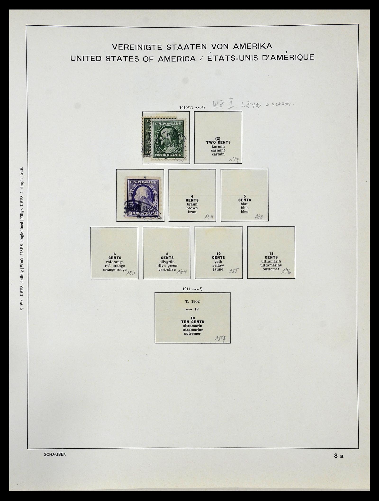 34056 011 - Postzegelverzameling 34056 USA 1851-1972.
