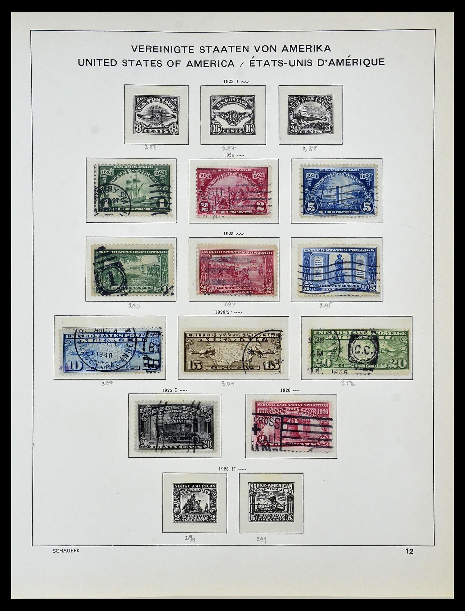 34056 016 - Postzegelverzameling 34056 USA 1851-1972.