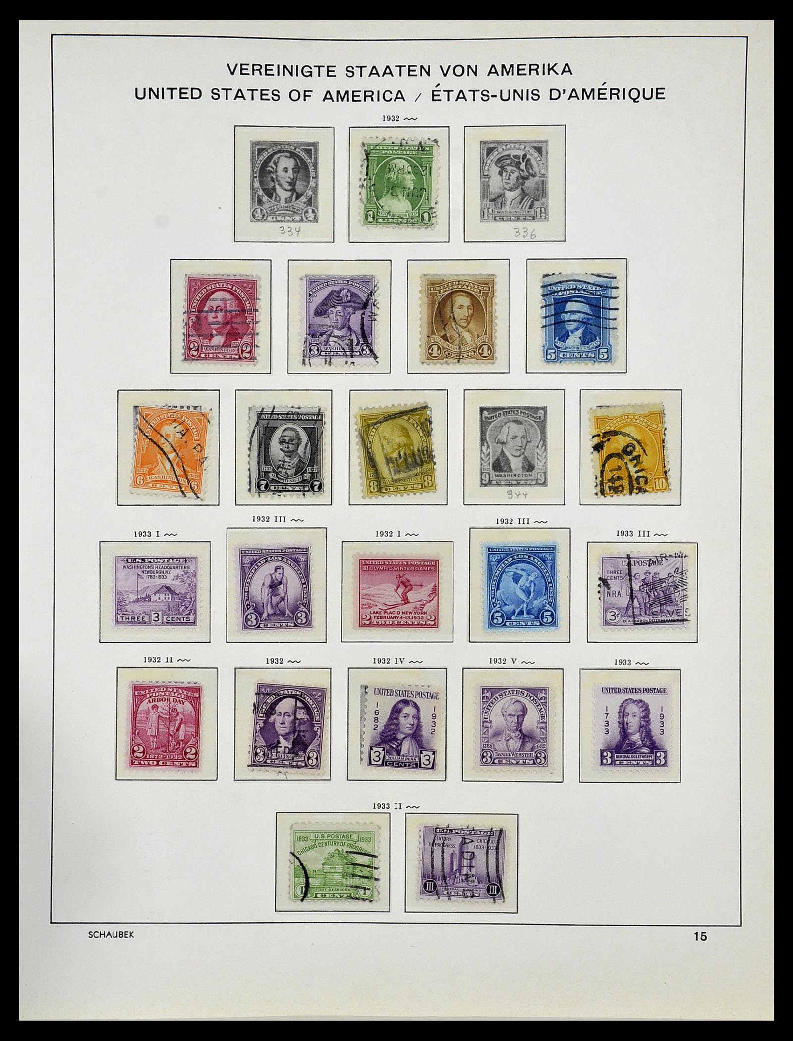 34056 019 - Postzegelverzameling 34056 USA 1851-1972.