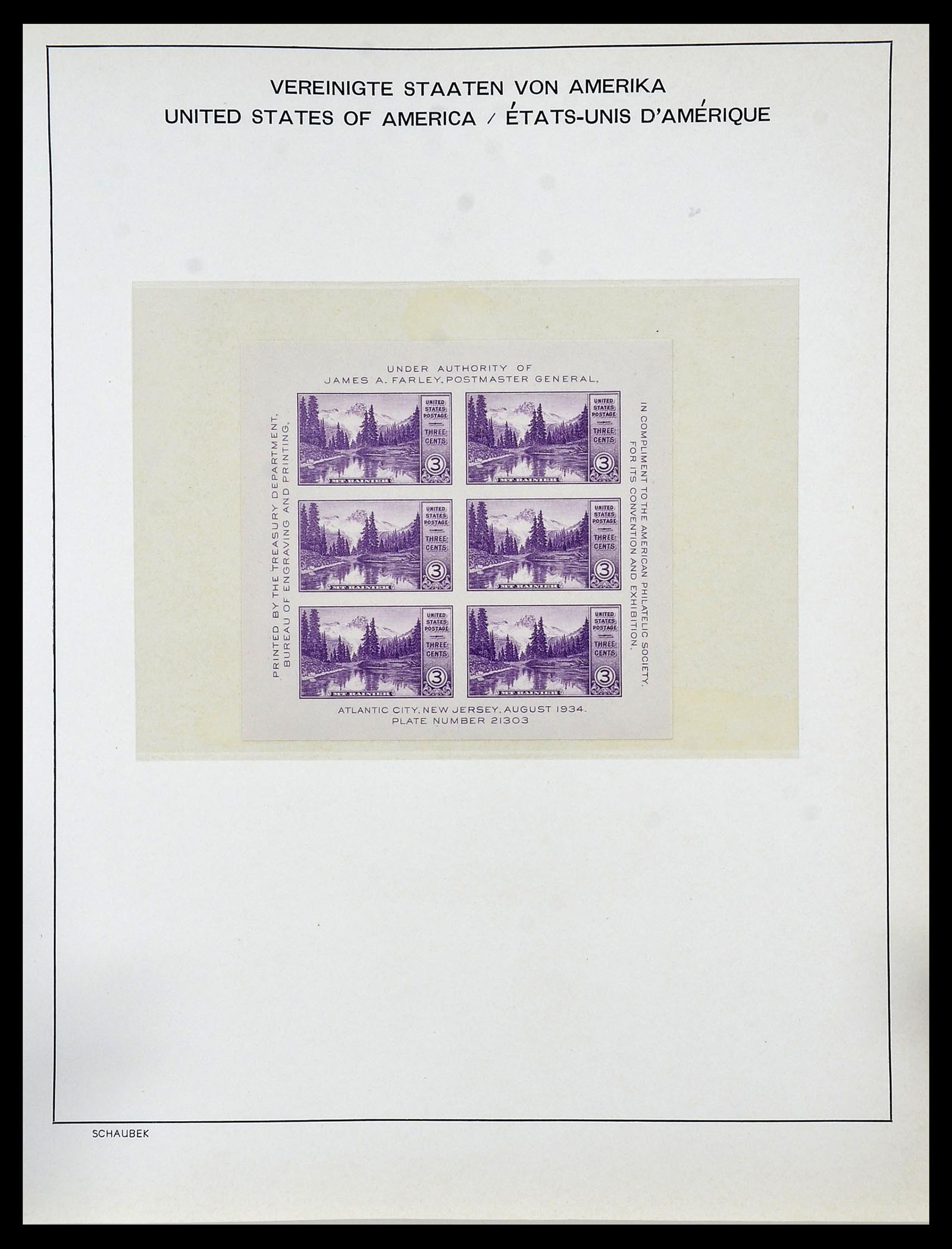 34056 022 - Stamp collection 34056 USA 1851-1972.