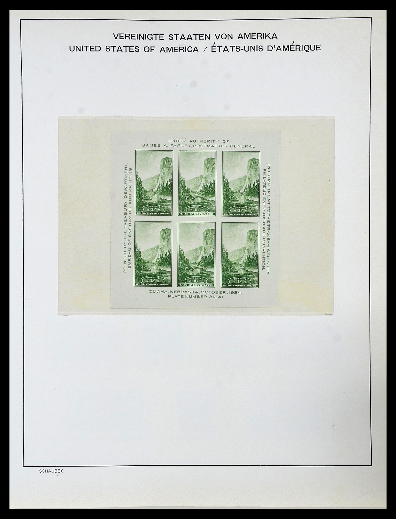 34056 023 - Postzegelverzameling 34056 USA 1851-1972.