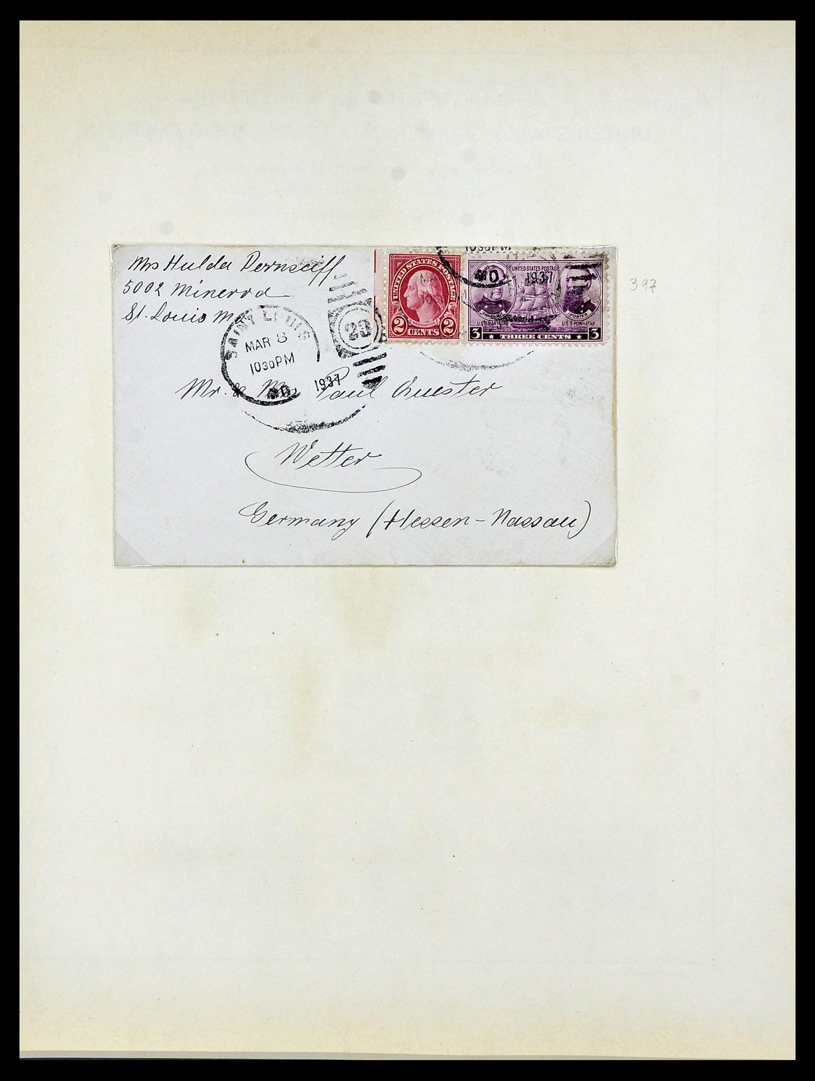 34056 026 - Postzegelverzameling 34056 USA 1851-1972.