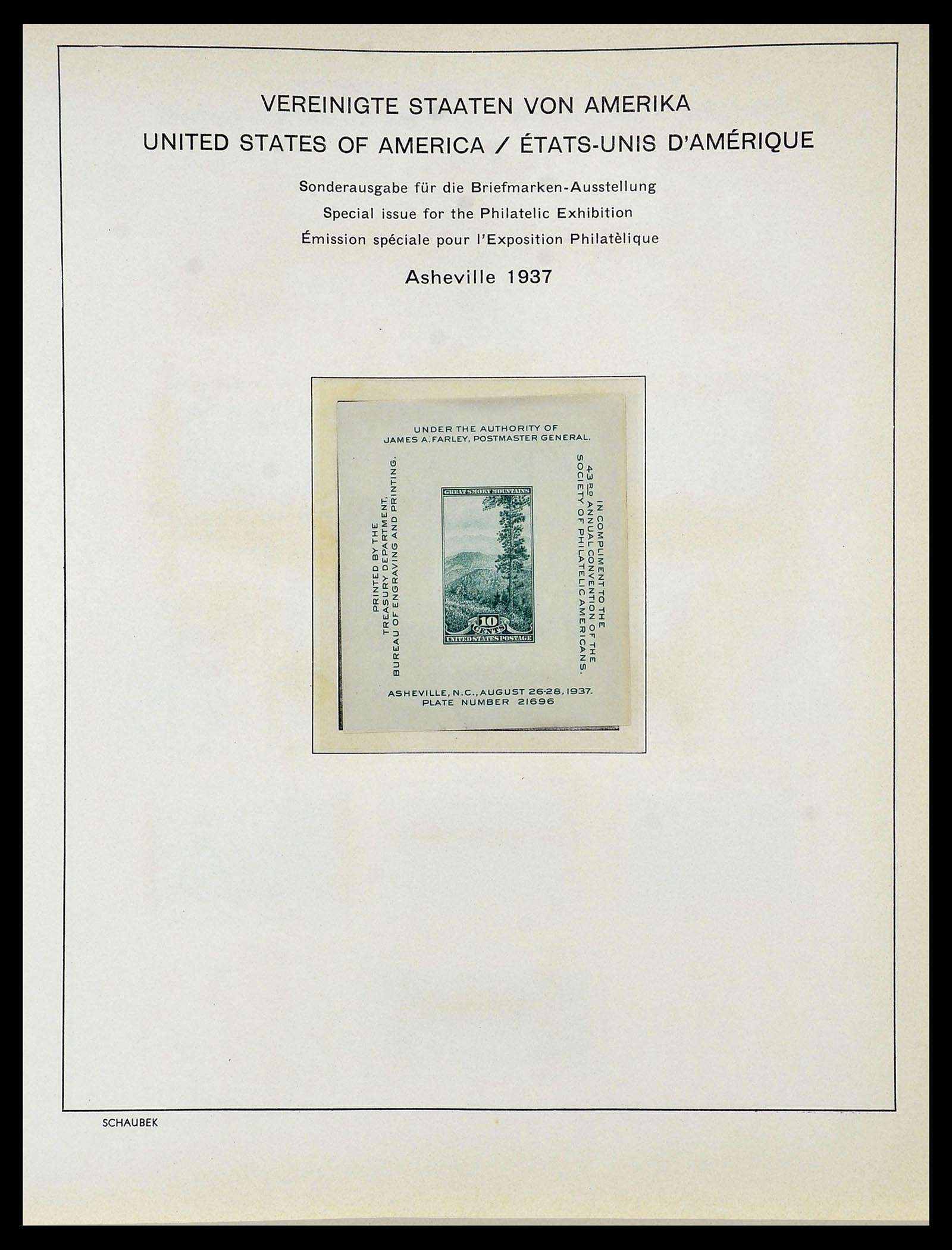 34056 028 - Postzegelverzameling 34056 USA 1851-1972.