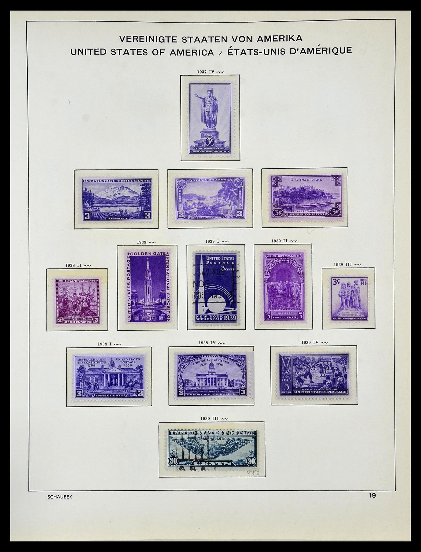 34056 029 - Stamp collection 34056 USA 1851-1972.
