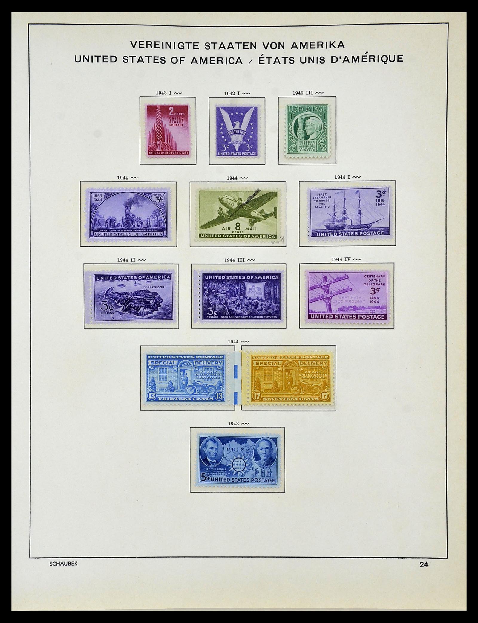 34056 035 - Stamp collection 34056 USA 1851-1972.