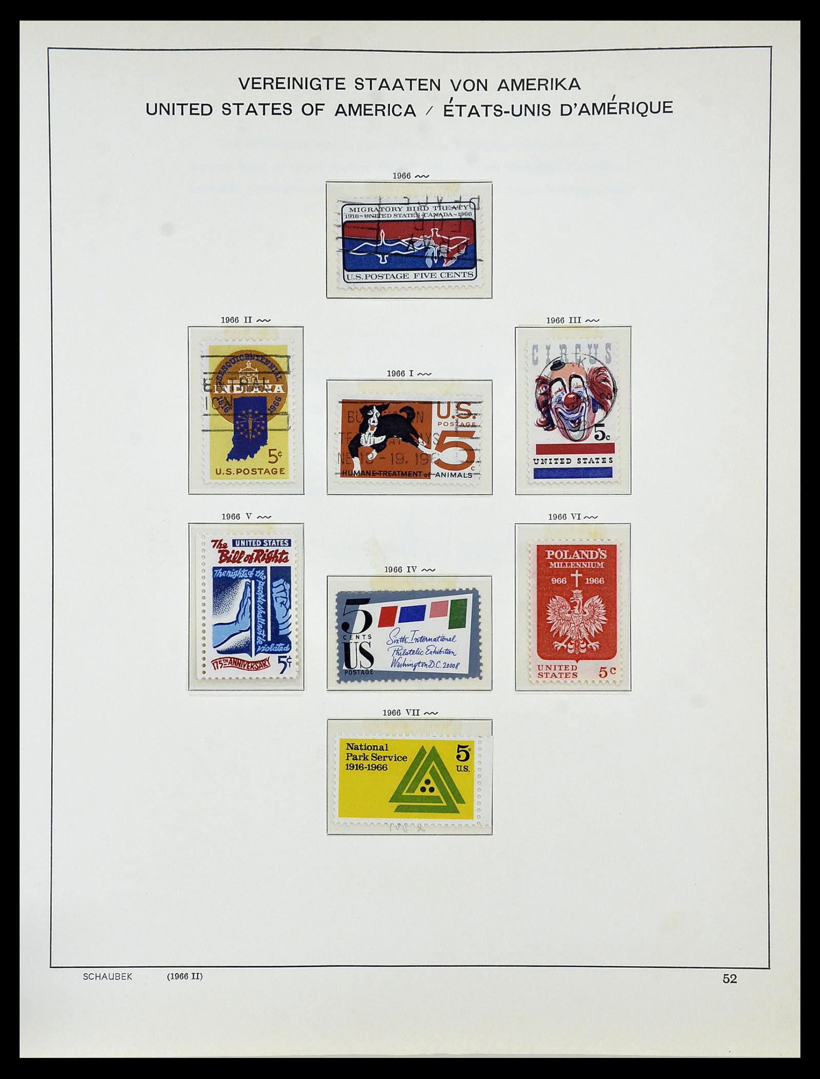 34056 067 - Stamp collection 34056 USA 1851-1972.