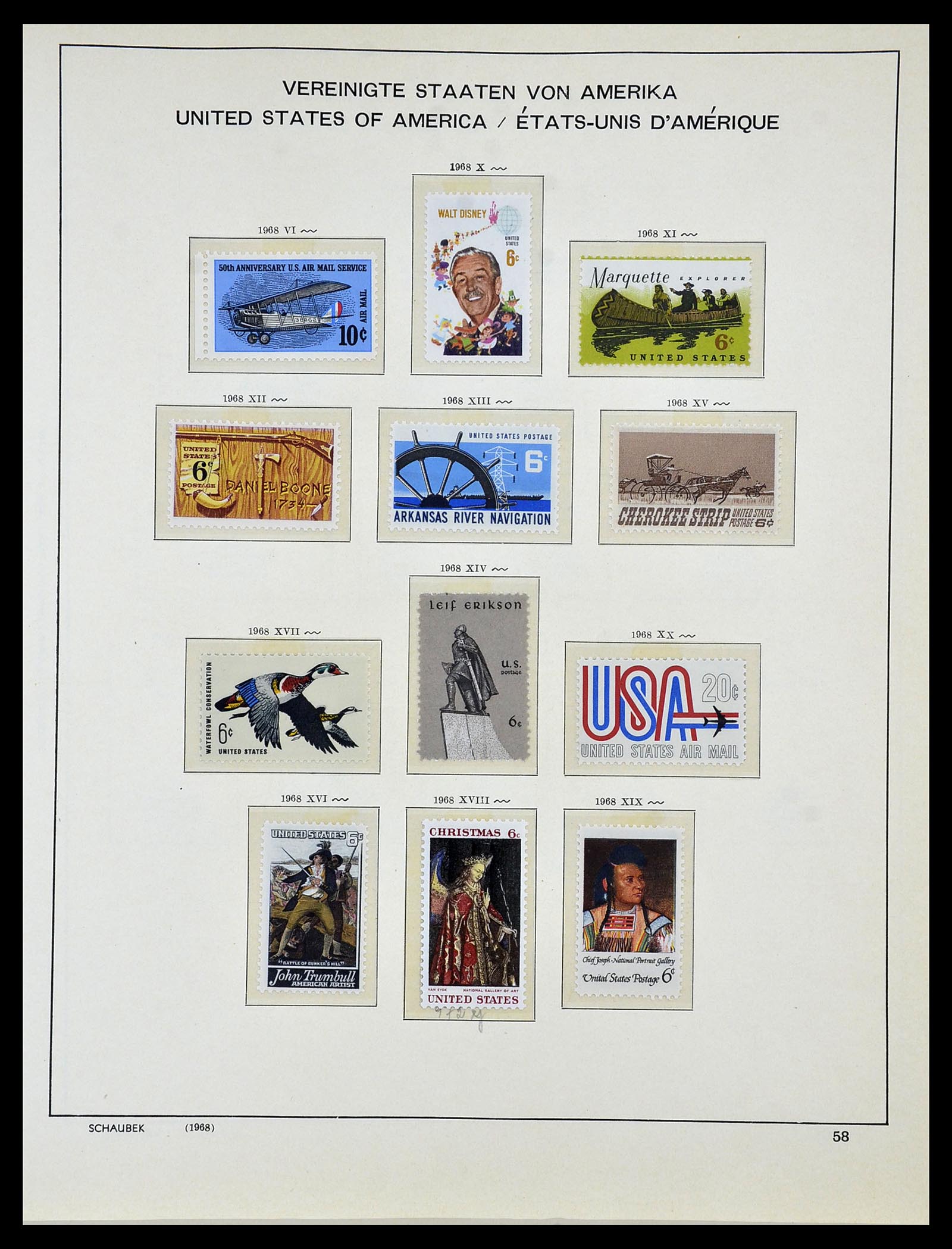 34056 080 - Stamp collection 34056 USA 1851-1972.